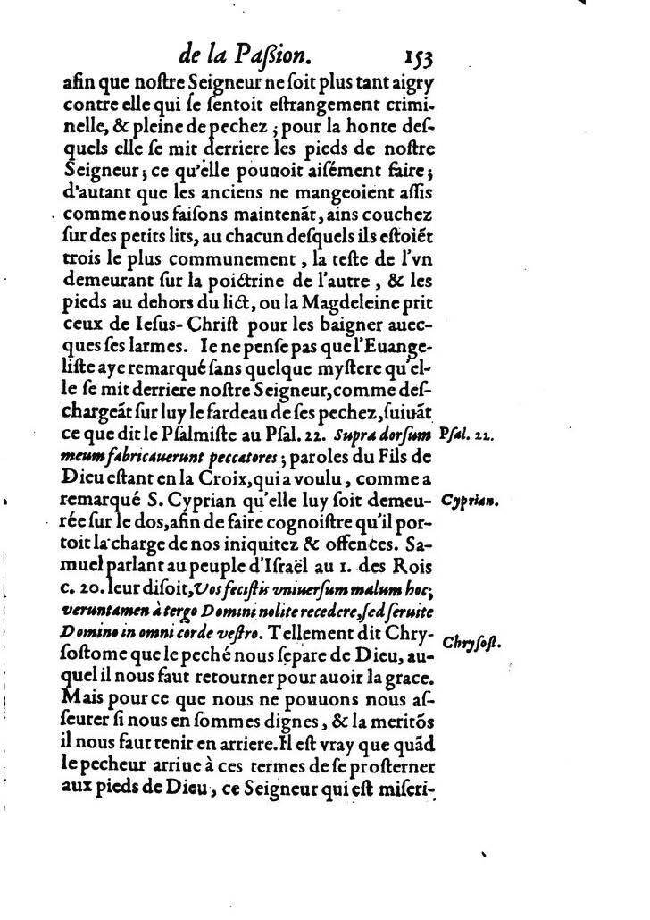 1607 - Nicolas Du Fossé - Trésor quadragésimal - T 02 - BM Lyon