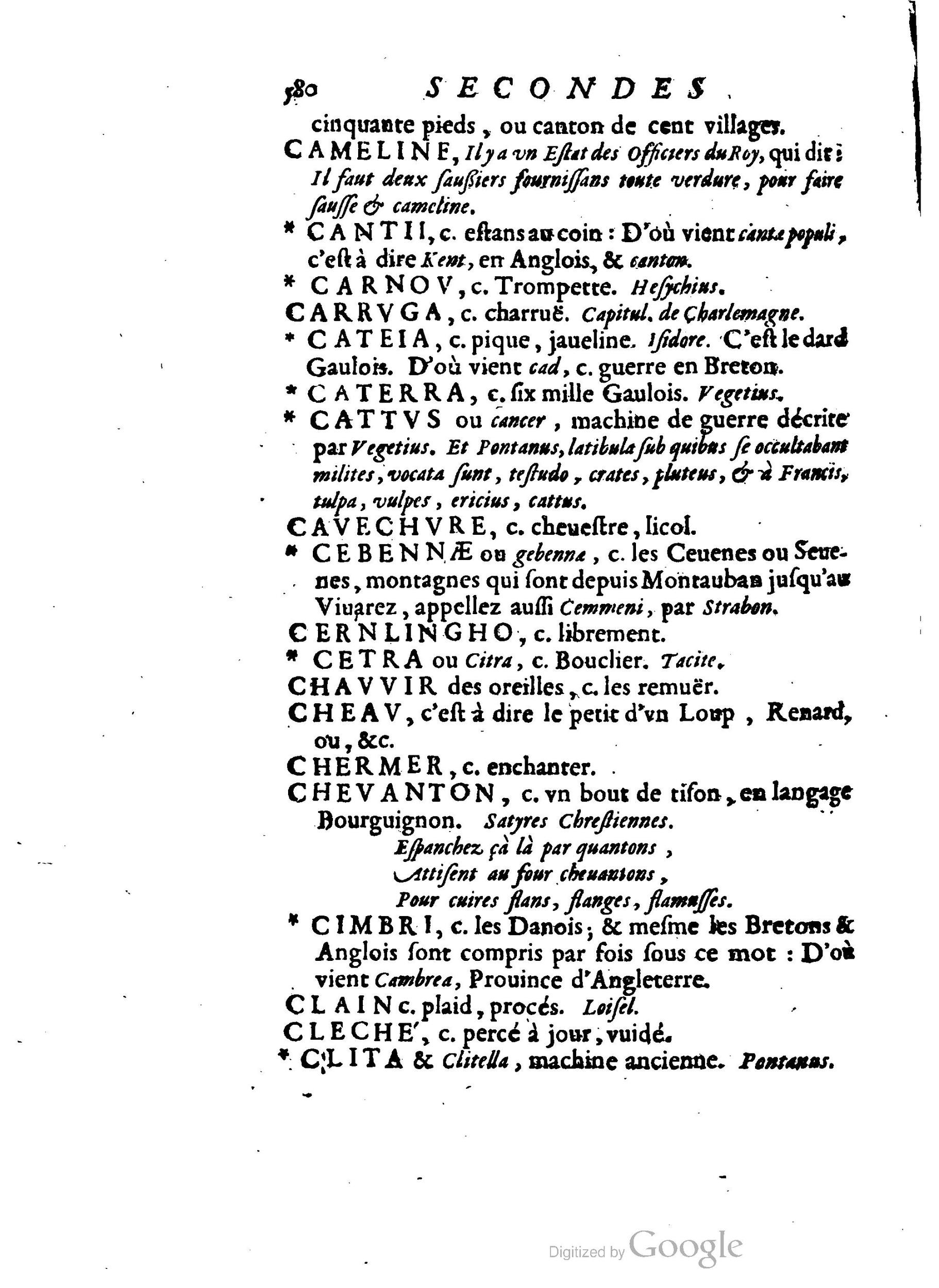 1655 - Augustin Courbé - Trésor de recherches et antiquités gauloises et françaises - BM Lyon