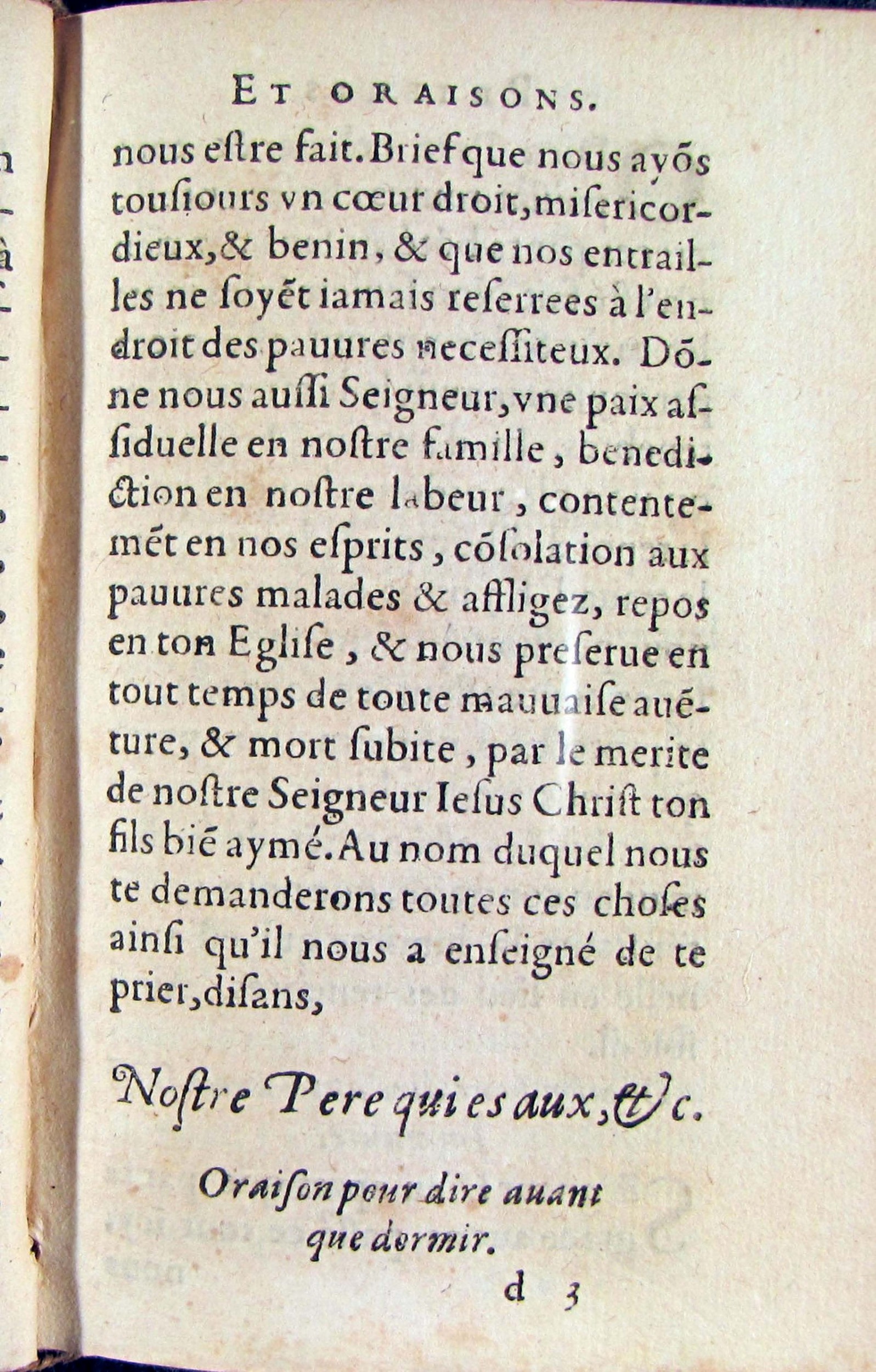 1572 - Antoine Certia - Trésor des prières, oraisons et instructions chrétiennes - Nîmes