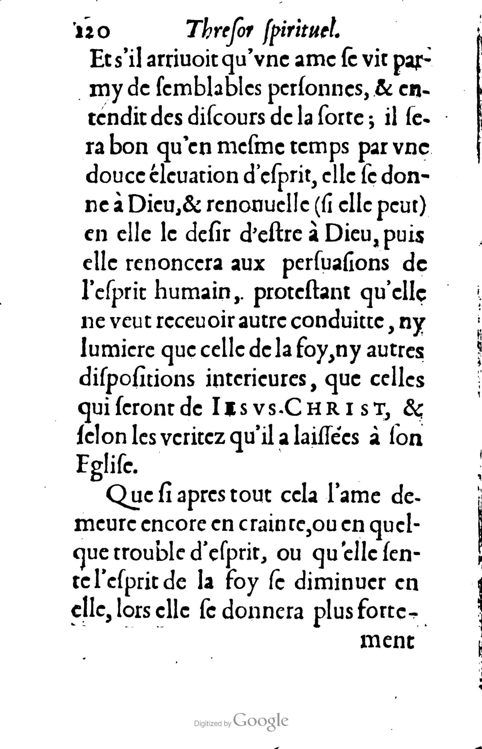 1633 - François Waudré - Trésor spirituel contenant les excellences du christianisme - BM Lyon