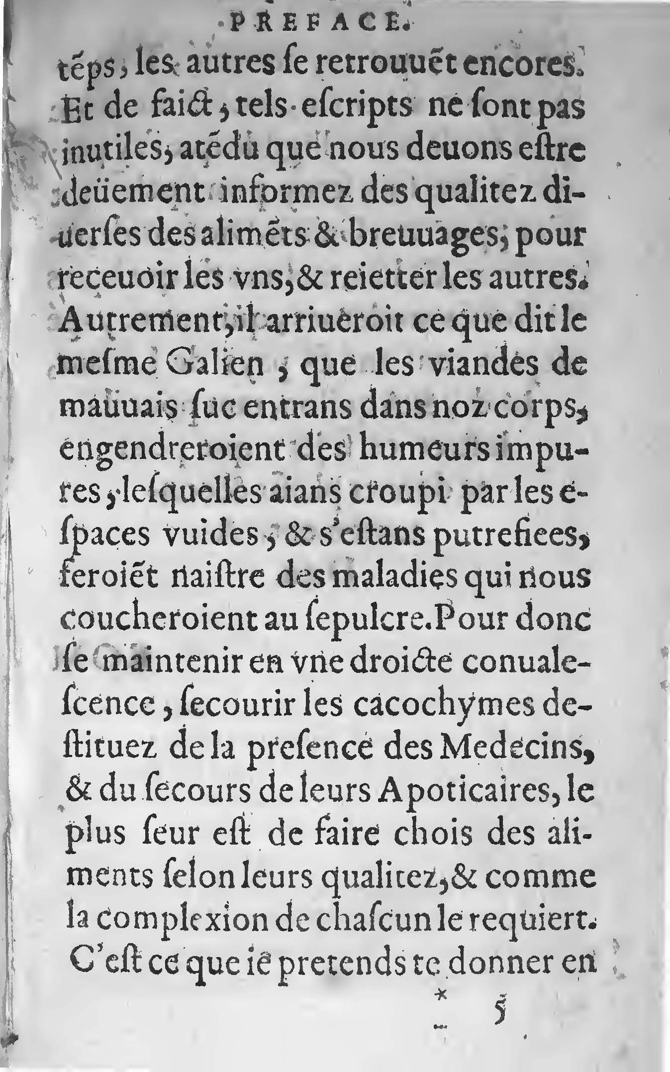 1607 - Étienne Servain et Jean Antoine Huguetan - Trésor de santé ou ménage de la vie humaine - BIU Santé