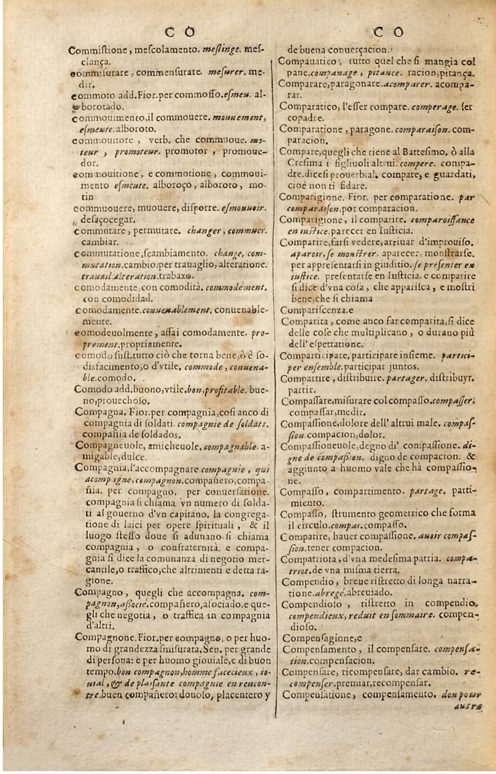 1627 - Jacques Crespin - Trésor des trois langues (Troisième partie) - Regensburg