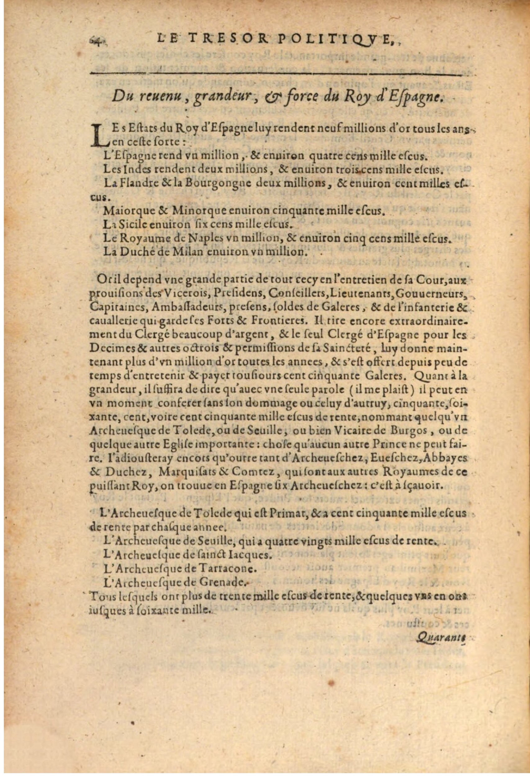 1611 - Pierre Chevalier - Trésor politique - BSB Munich