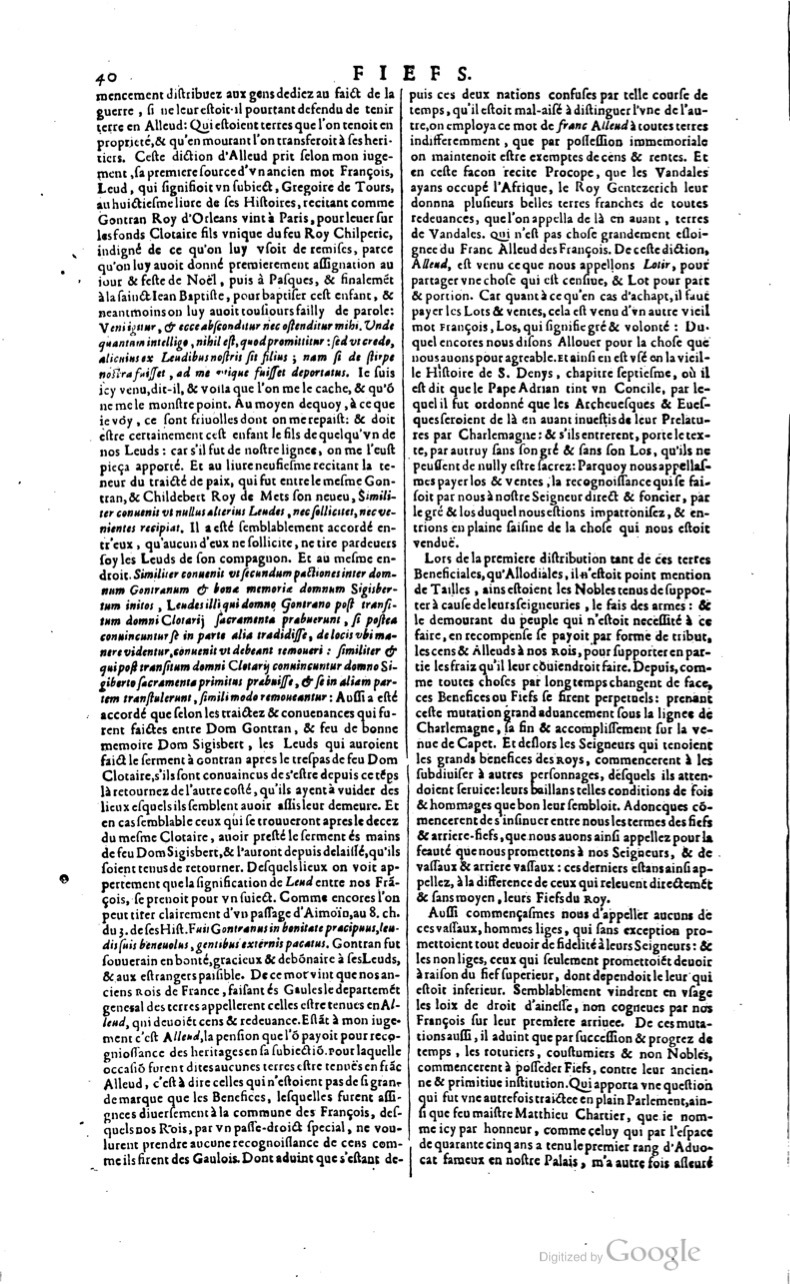 1629 - Veuve Nicolas Buon - Trésor du droit français (29620 T. 2) - BM Lyon