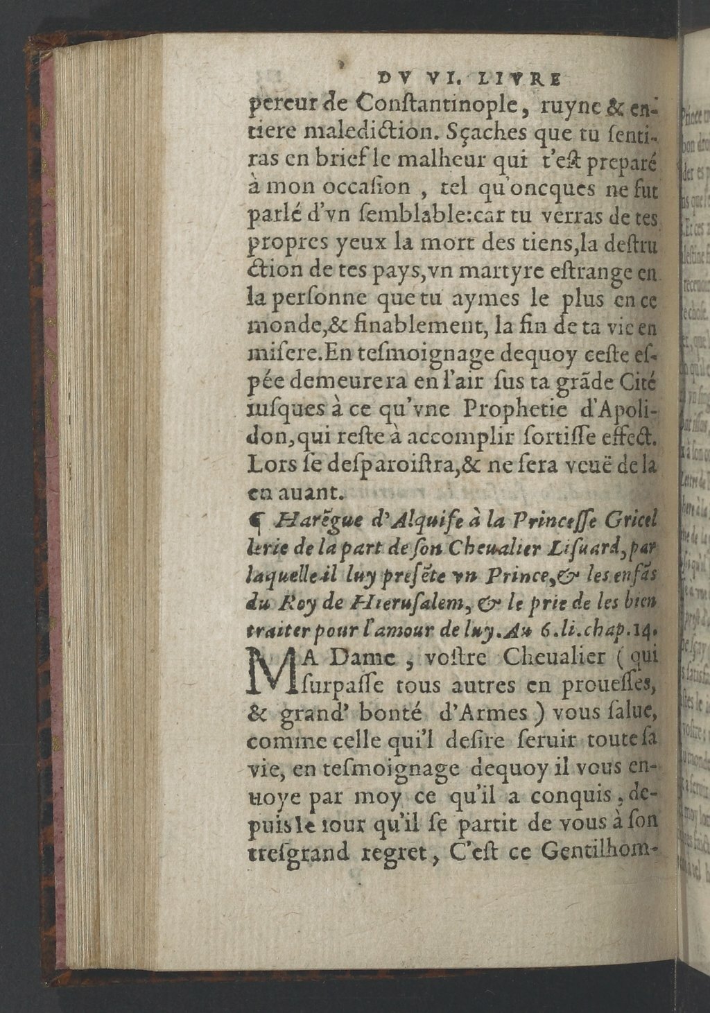 1564 - Vincent Norment et Jeanne Bruneau - Trésor des Amadis - BnF