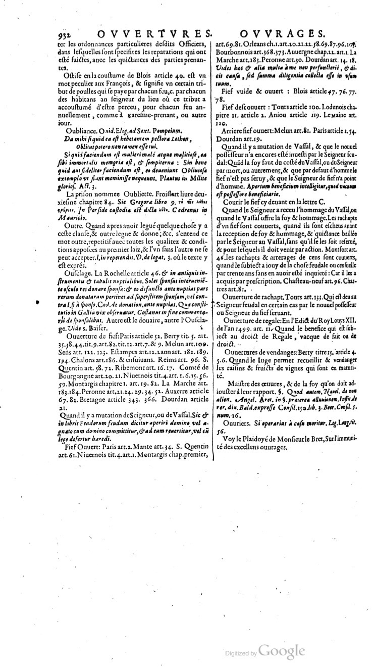 1629 - Veuve Nicolas Buon - Trésor du droit français (29620 T. 2) - BM Lyon