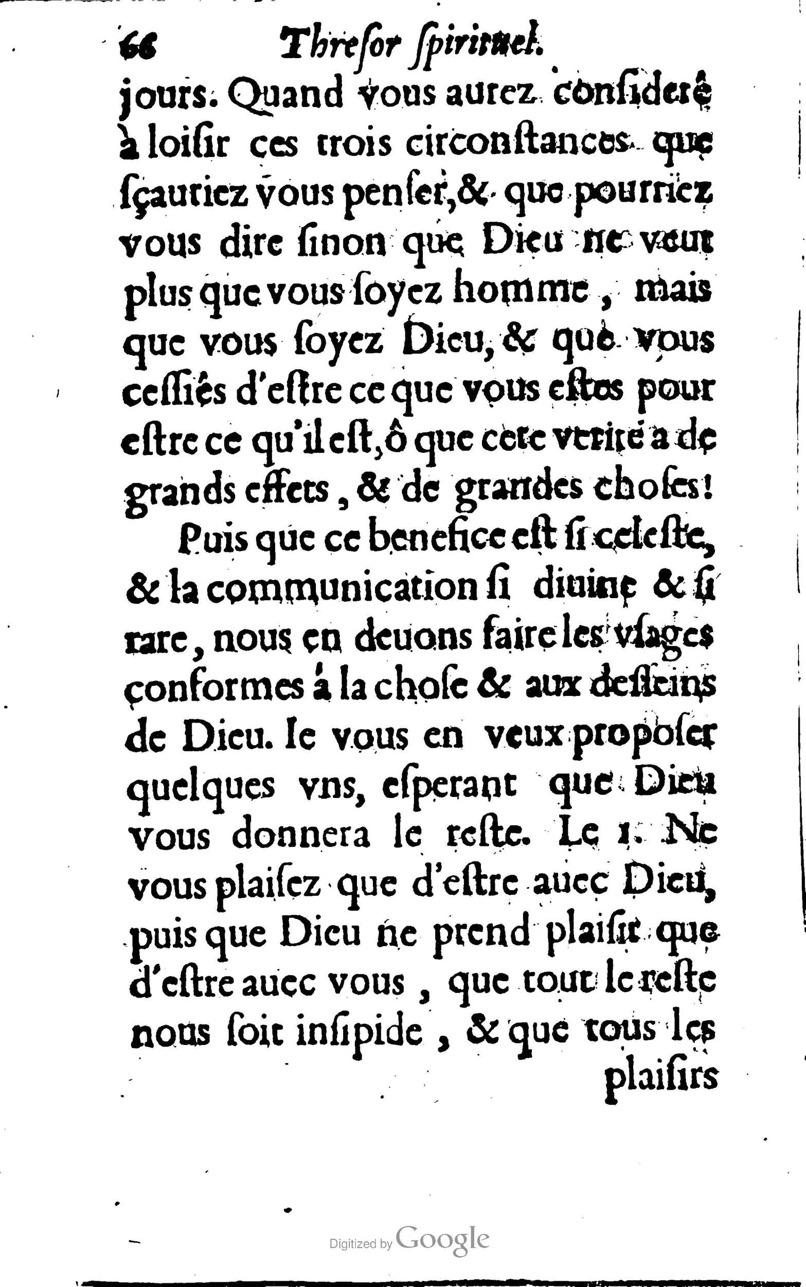 1633 - François Waudré - Trésor spirituel contenant les excellences du christianisme - BM Lyon