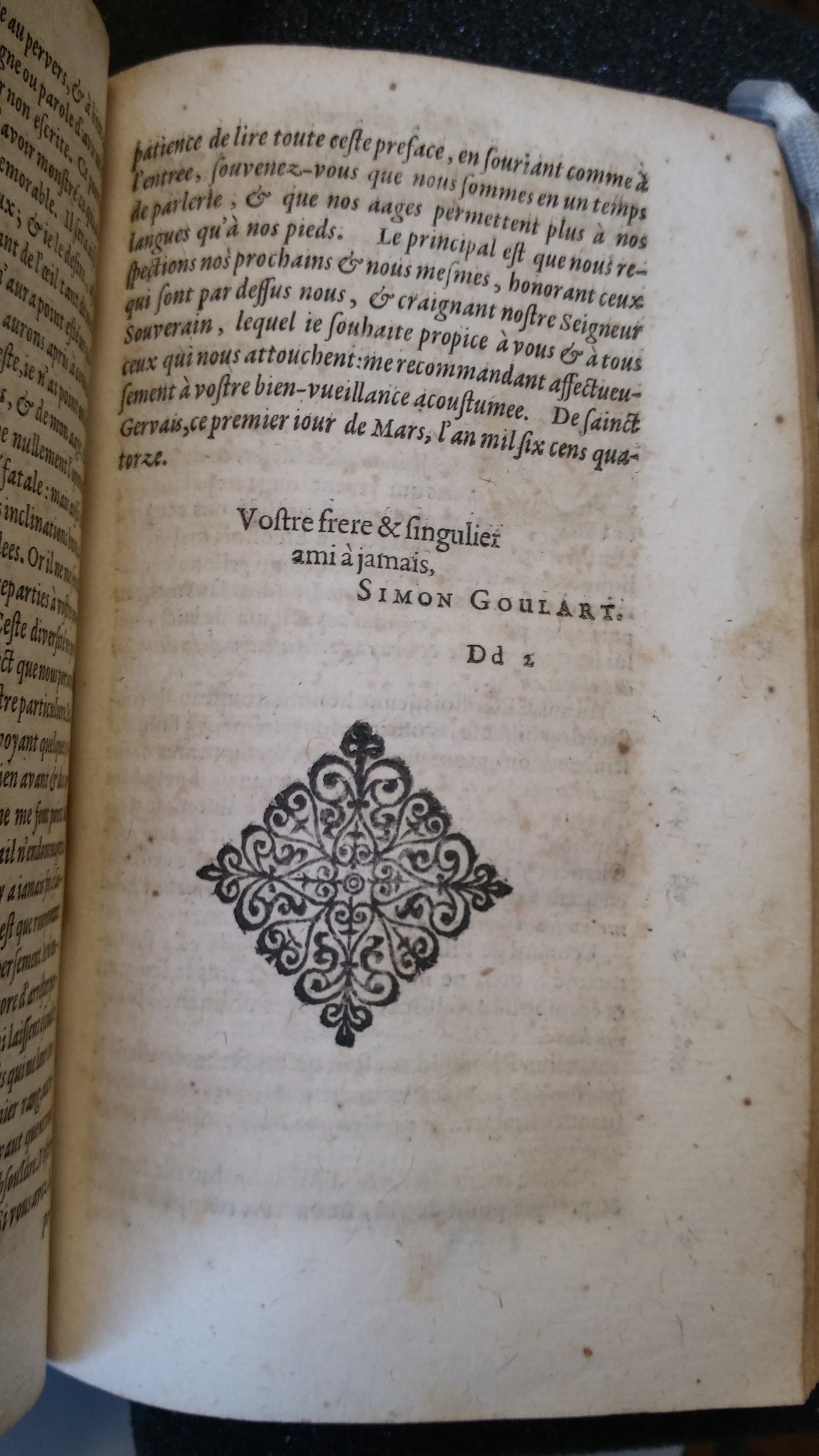 1614 - Samuel Crespin - Trésor d’histoires admirables et mémorables -  Saint-Gallen