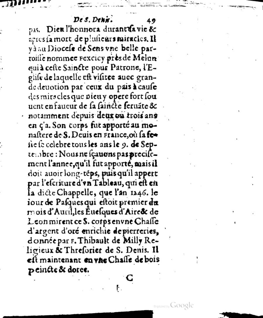 1636 - Jean Billaine - Trésor sacré ou inventaire des saintes reliques - British Library