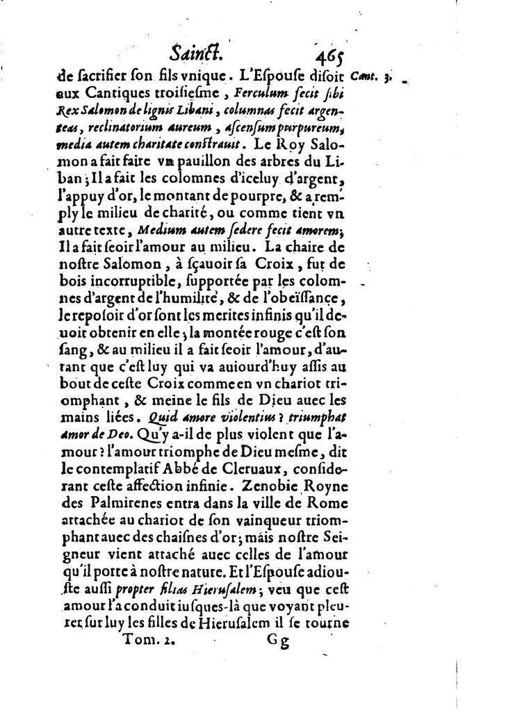 1607 - Nicolas Du Fossé - Trésor quadragésimal - T 02 - BM Lyon