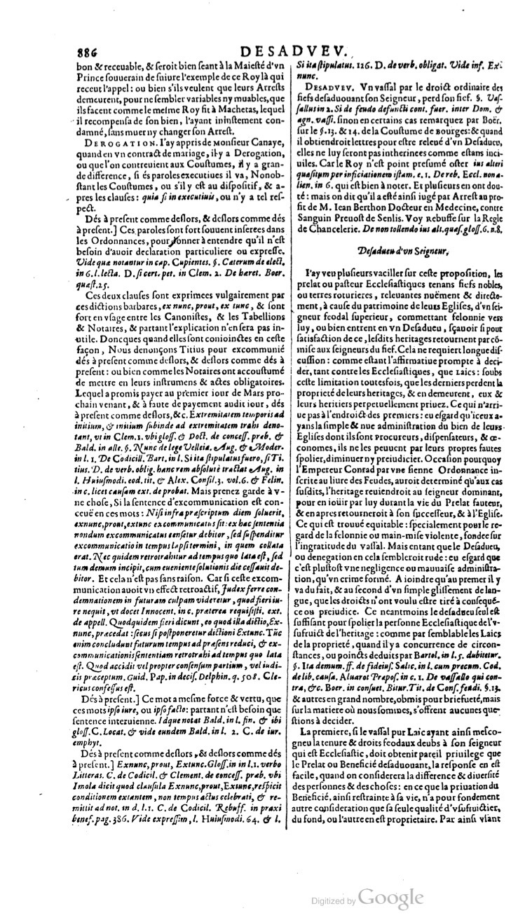 1629 - Veuve Nicolas Buon - Trésor du droit français (21754 T. 1) - BM Lyon