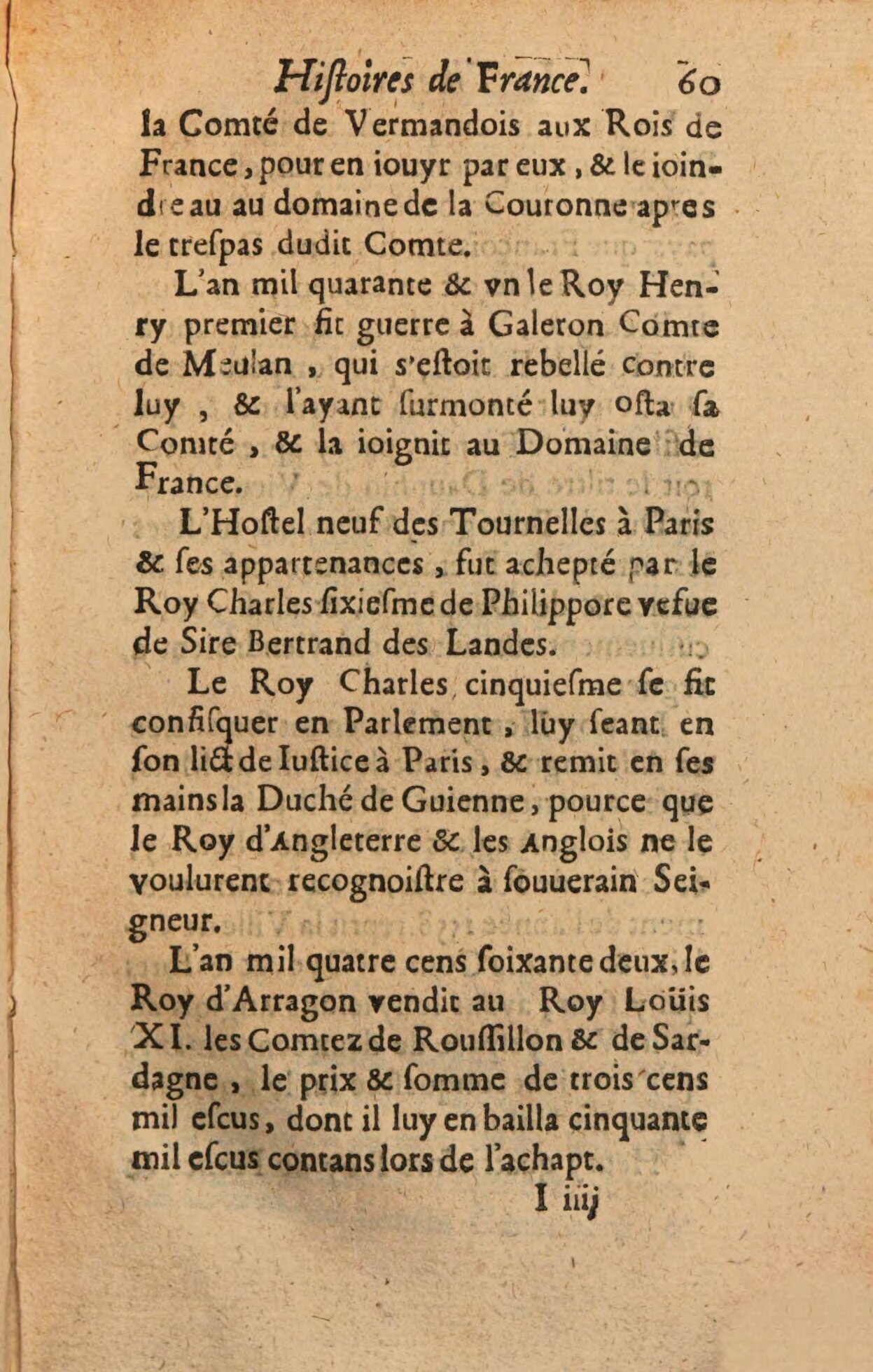 1639 - Jean Corrozet - Trésor des histoires de France - BSB Munich 1639 - Jean Corrozet - Trésor des histoires de France - BSB Munich