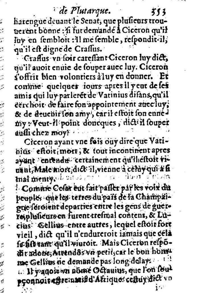 1611 - Pierre Rigaud - Trésor des vies de Plutarque - BM Lyon