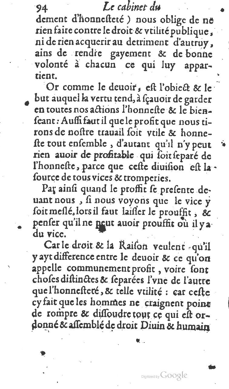 1606 - Adrian Périer - Cabinet du vrai trésor - BM Lyon 1606 - Adrian Périer - Cabinet du vrai trésor - BM Lyon