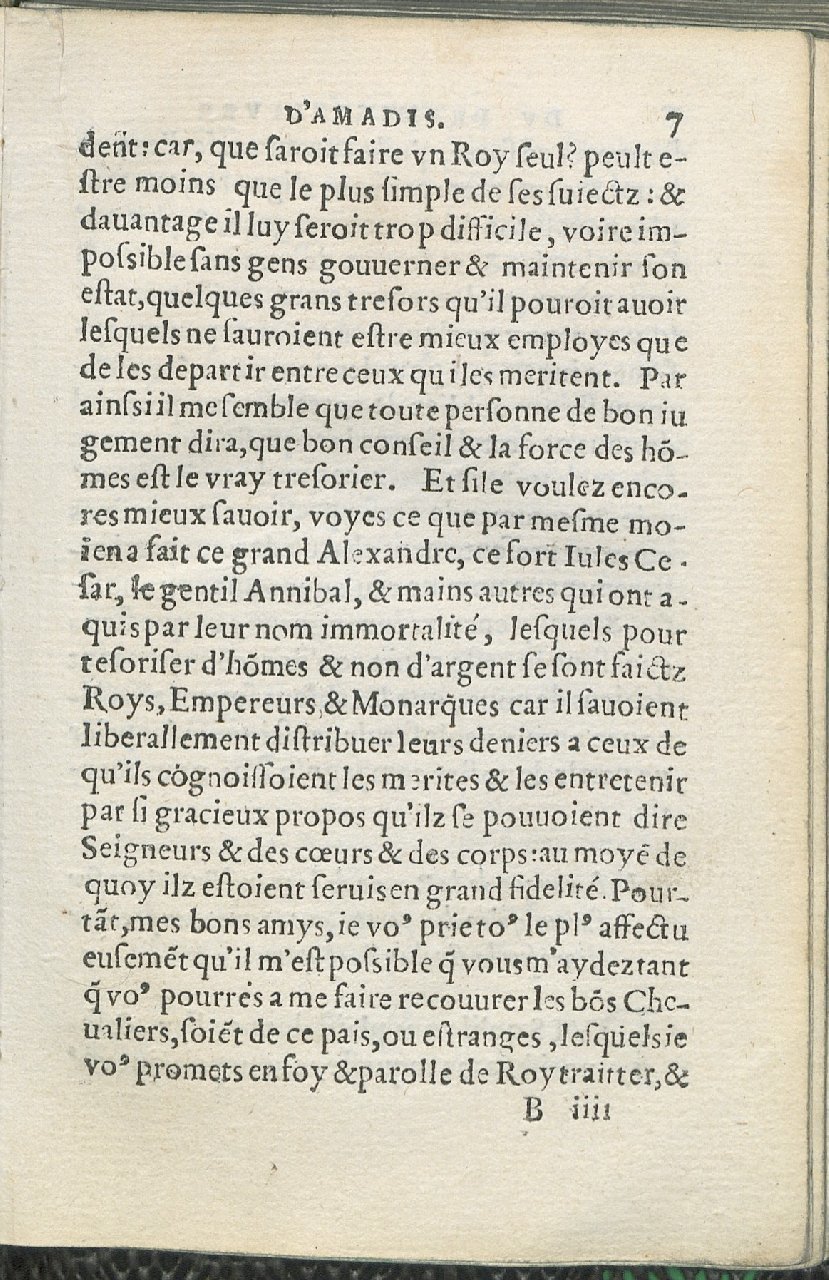 1559 - Pierre Regnard - Trésor des Amadis - Det KLG Copenhague