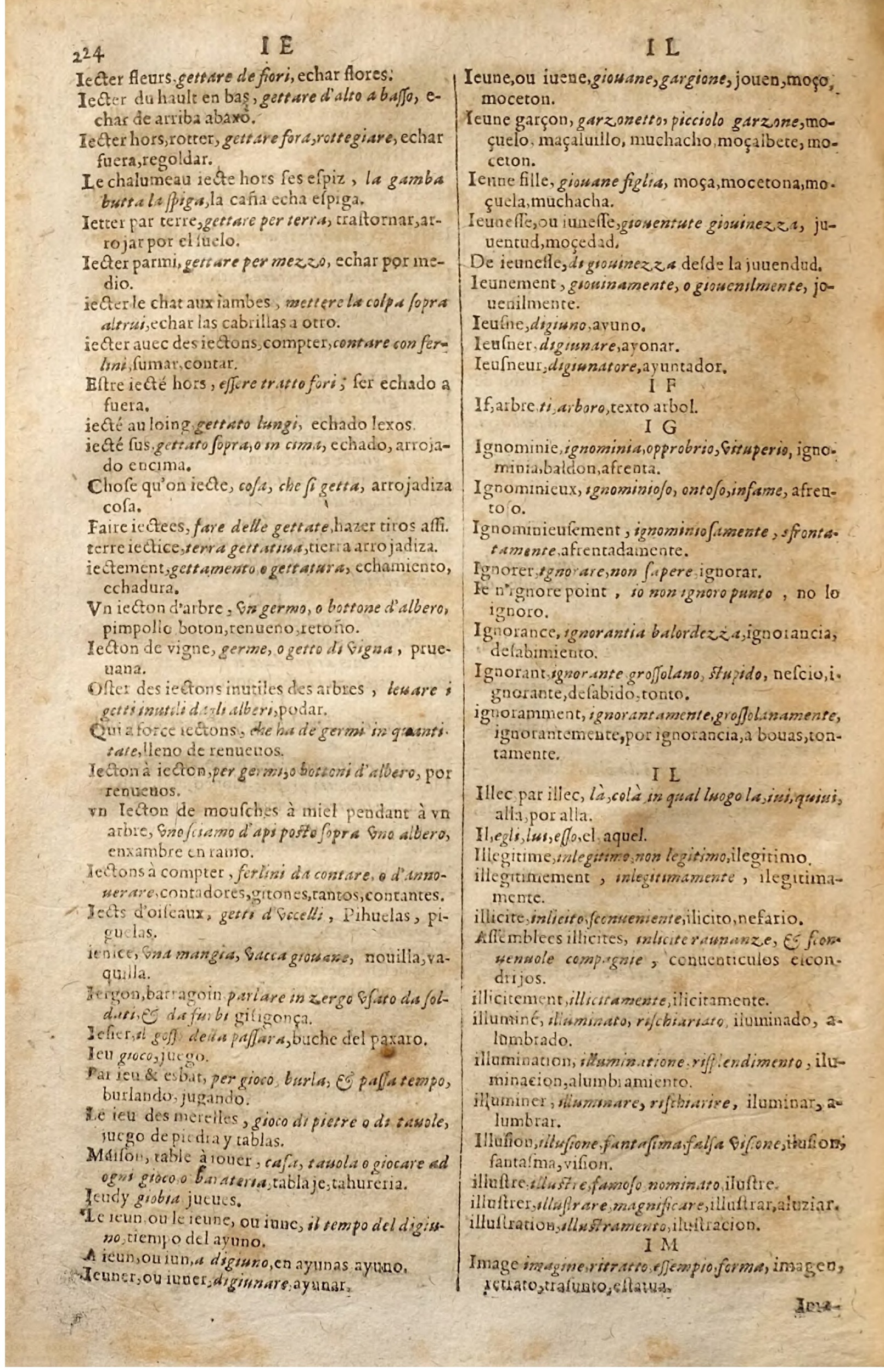 1627 - Jacques Crespin - Trésor des trois langues (Seconde partie) - Regensburg