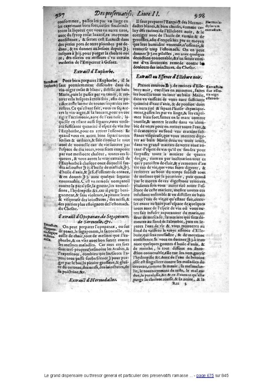 1609 - Étienne Gamonet - Grand dispensaire ou Trésor général et particulier des préservatifs - BIU Santé 1609 - Étienne Gamonet - Grand dispensaire ou Trésor général et particulier des préservatifs - BIU Santé