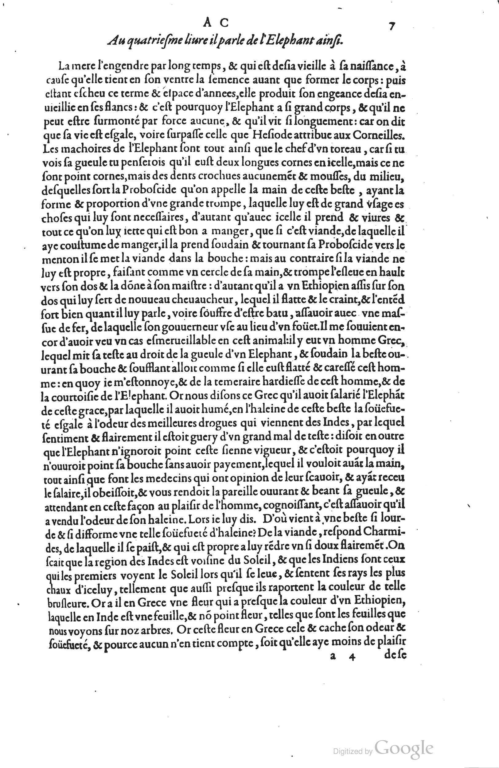 1585 - Barthélemy Honorat - Bibliothèques françaises - BSB Munich