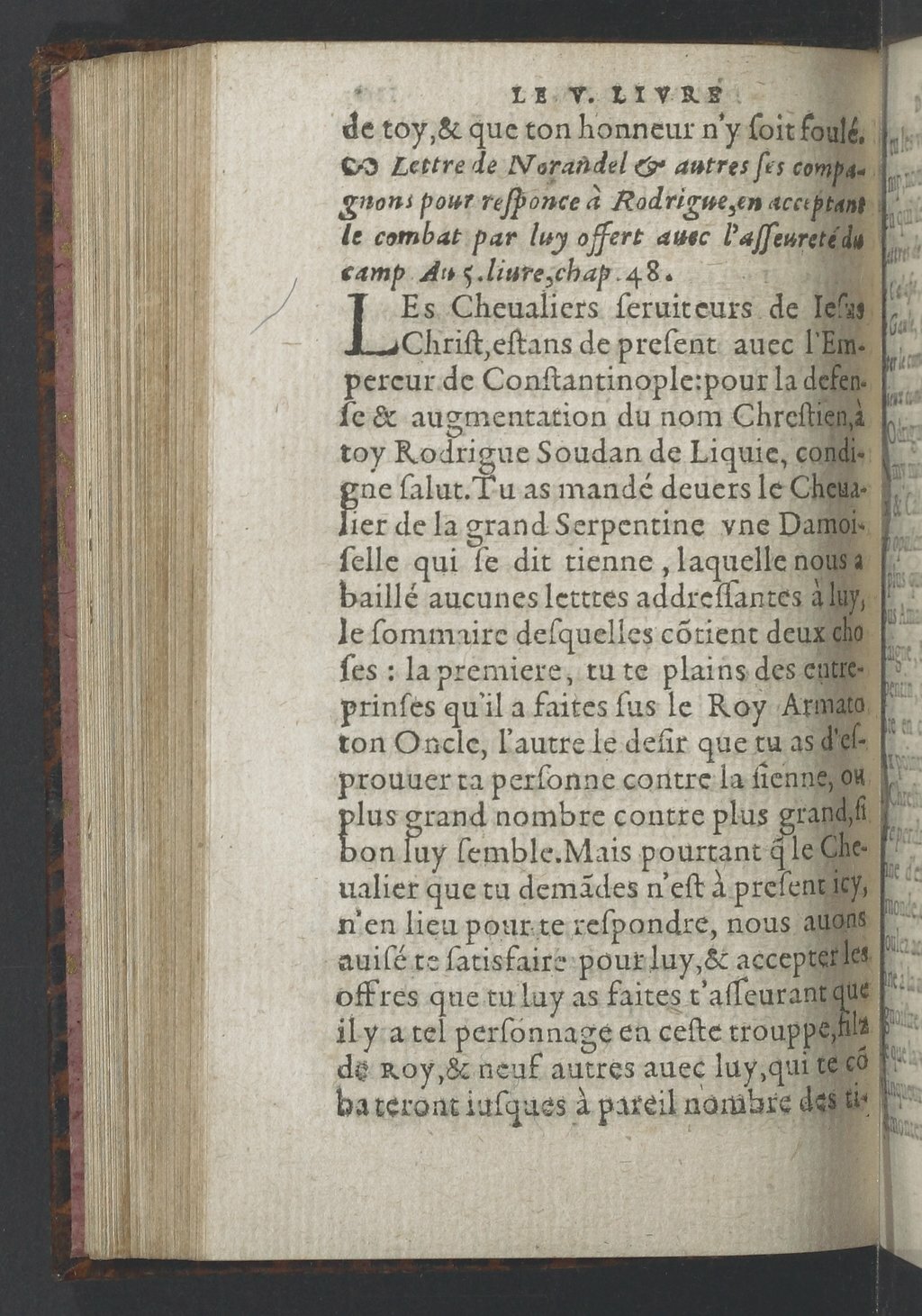 1564 - Vincent Norment et Jeanne Bruneau - Trésor des Amadis - BnF