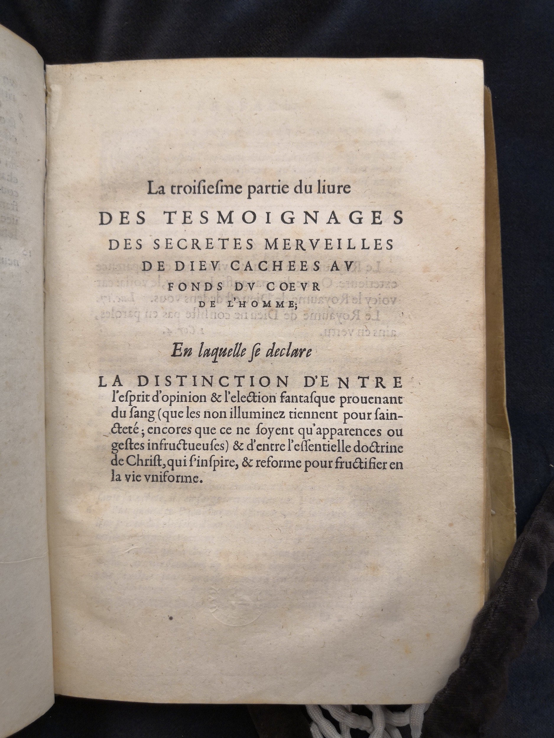 1581c. - Christophe Plantin - Le Livre des témoignages du Trésor caché au champ - Anvers Musée Plantin-Moretus