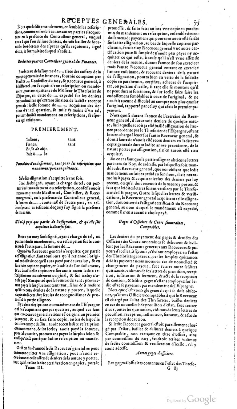 1629 - Veuve Nicolas Buon - Trésor du droit français (21754 T. 3) - BM Lyon