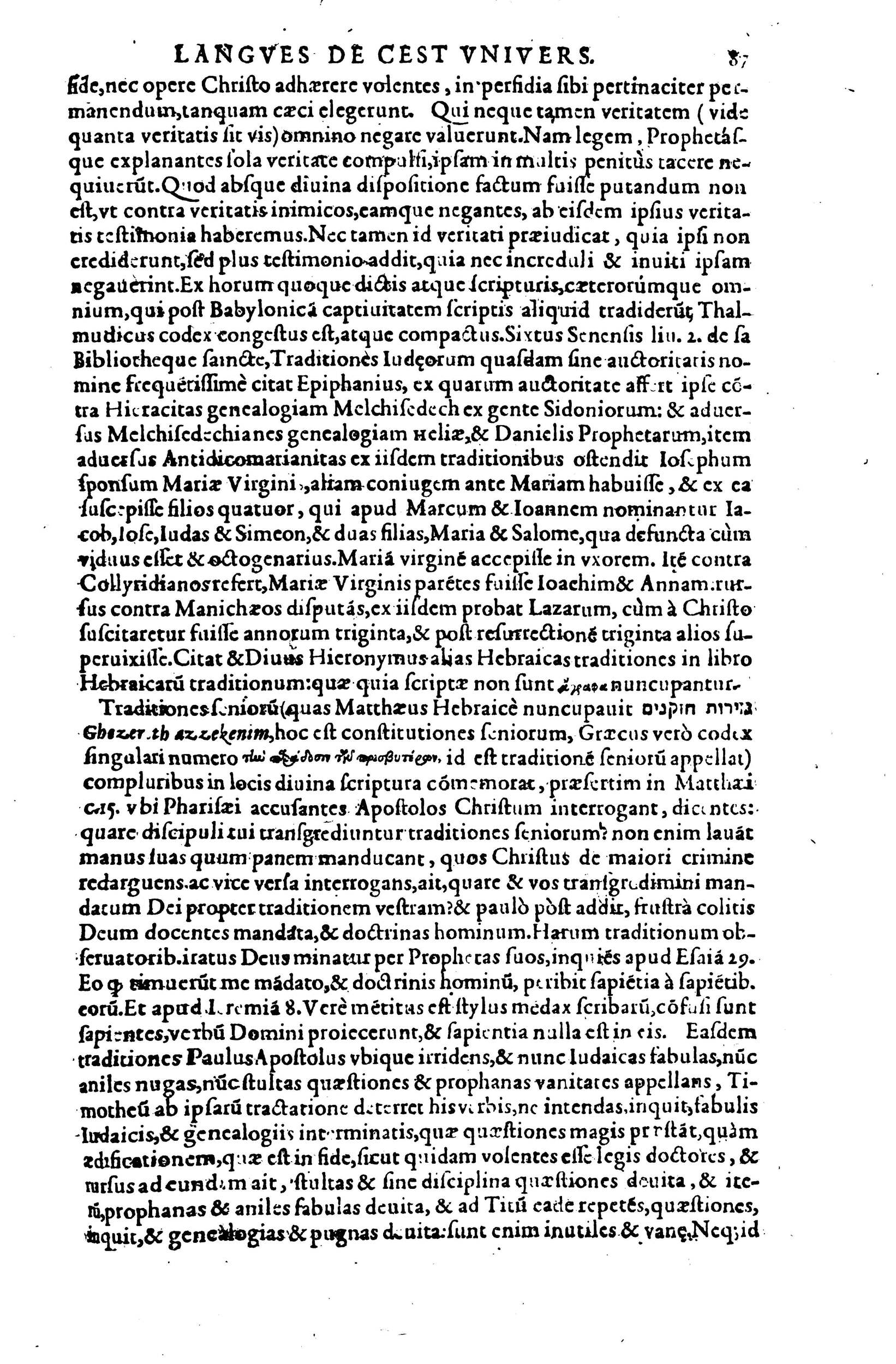 1619 - SHC - Trésor de l’histoire des langues de cet univers - BSB Munich 1619 - SHC - Trésor de l’histoire des langues de cet univers - BSB Munich