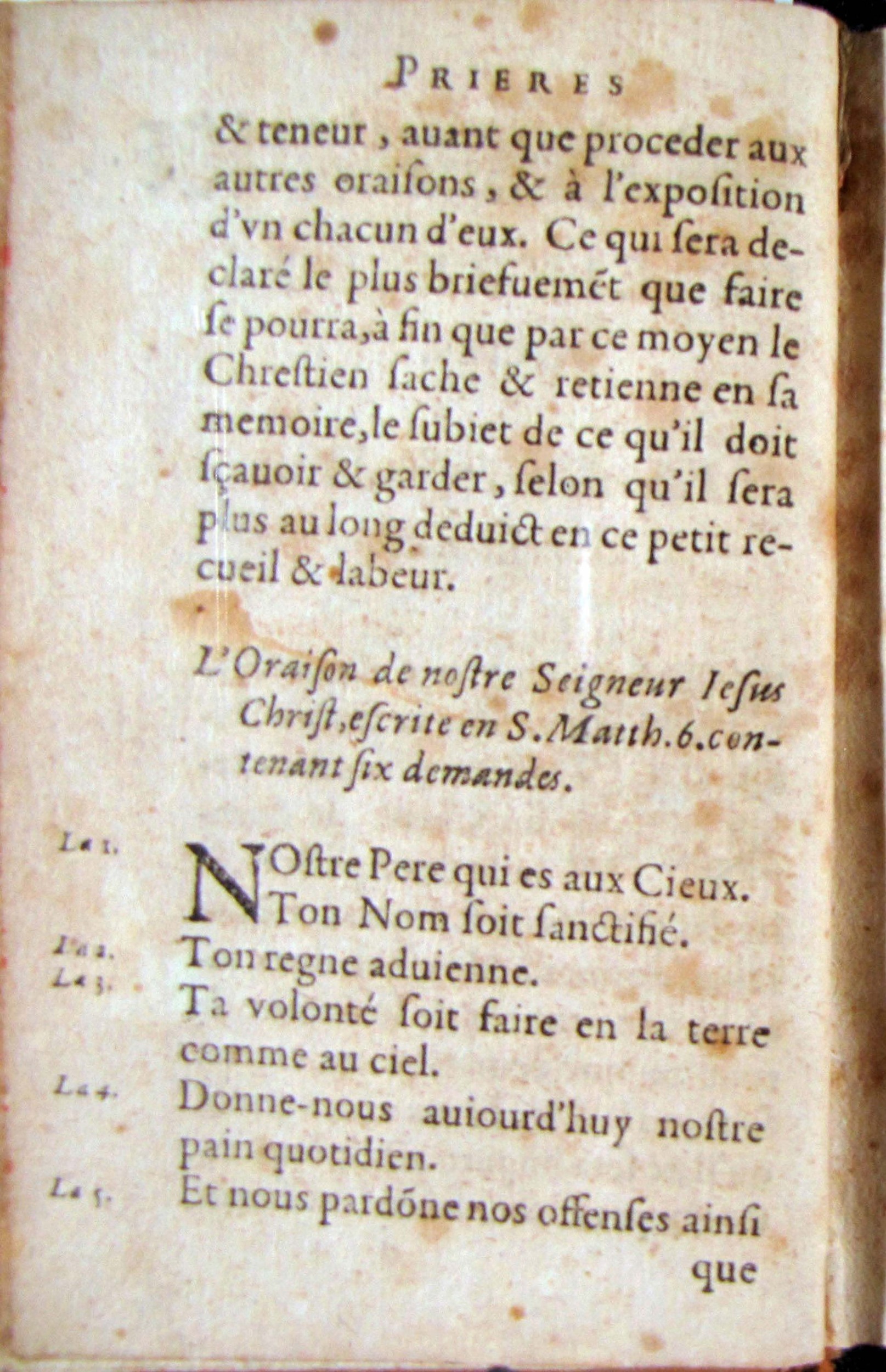 1572 - Antoine Certia - Trésor des prières, oraisons et instructions chrétiennes - Nîmes