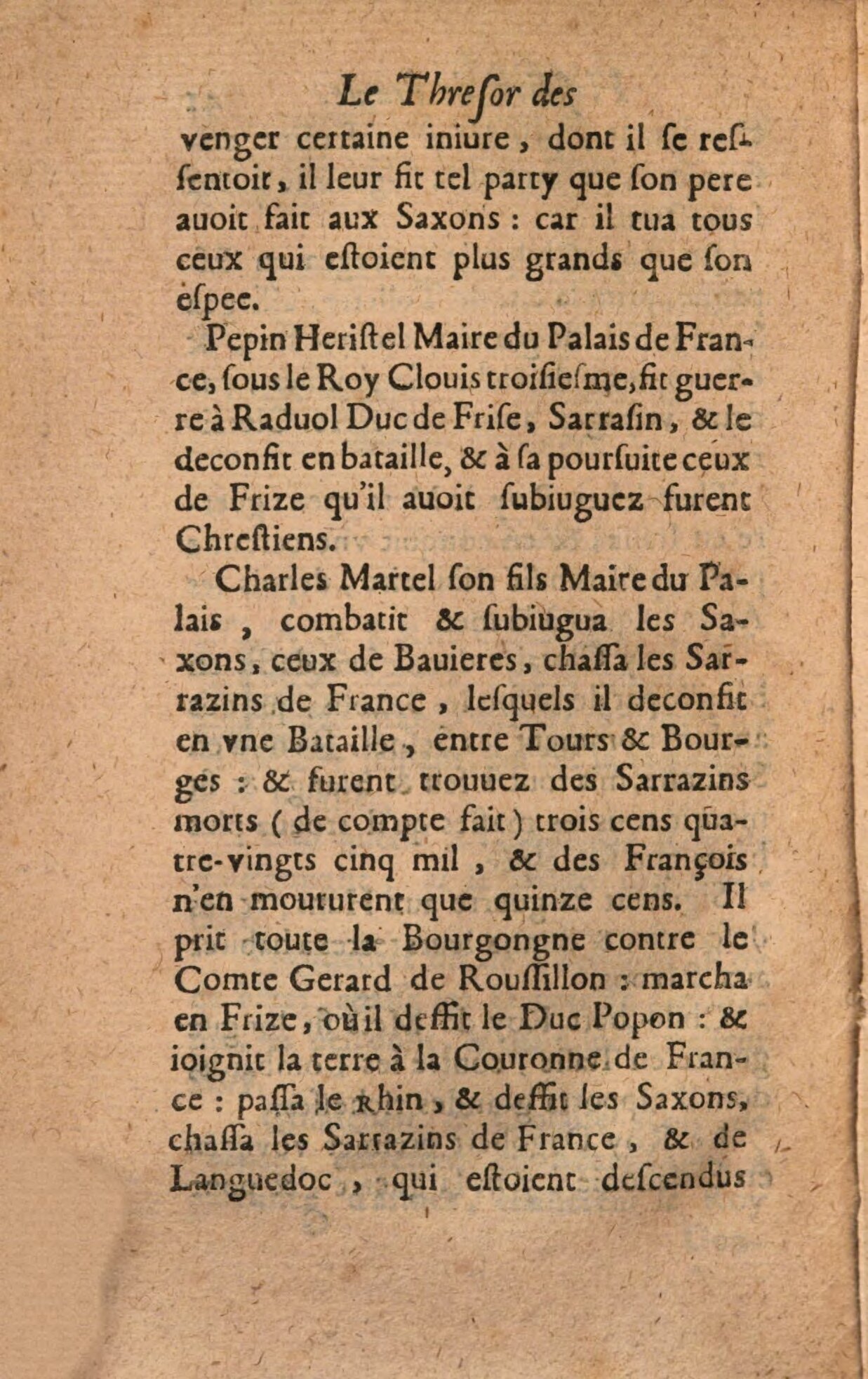 1639 - Jean Corrozet - Trésor des histoires de France - BSB Munich 1639 - Jean Corrozet - Trésor des histoires de France - BSB Munich