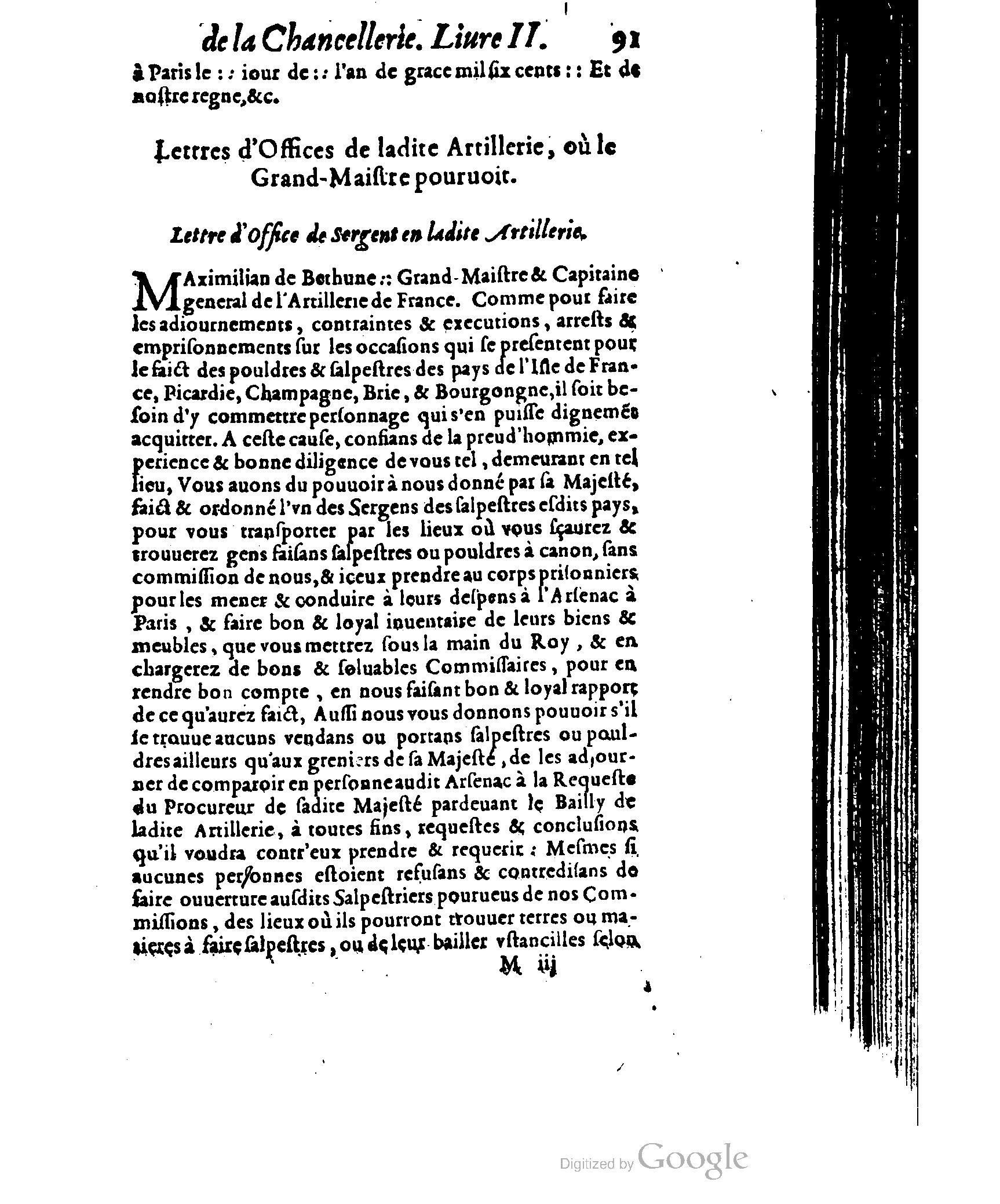 1614 - Jean Richer - Trésor du nouveau style et protocole de la chancellerie de France - BSB Munich