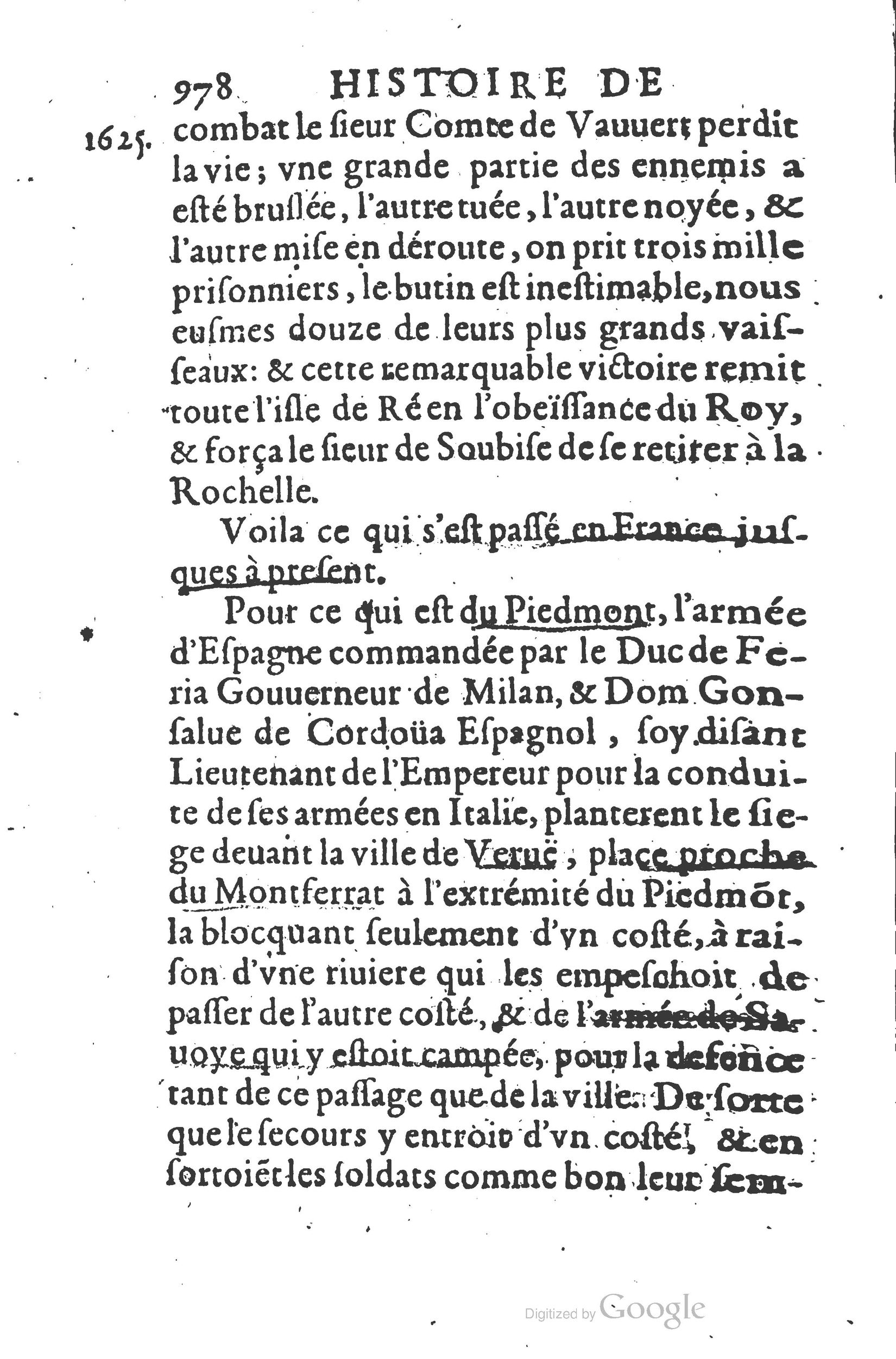 1626 - Joseph Bouillerot - Trésor de l’histoire générale de notre temps - BSB Munich