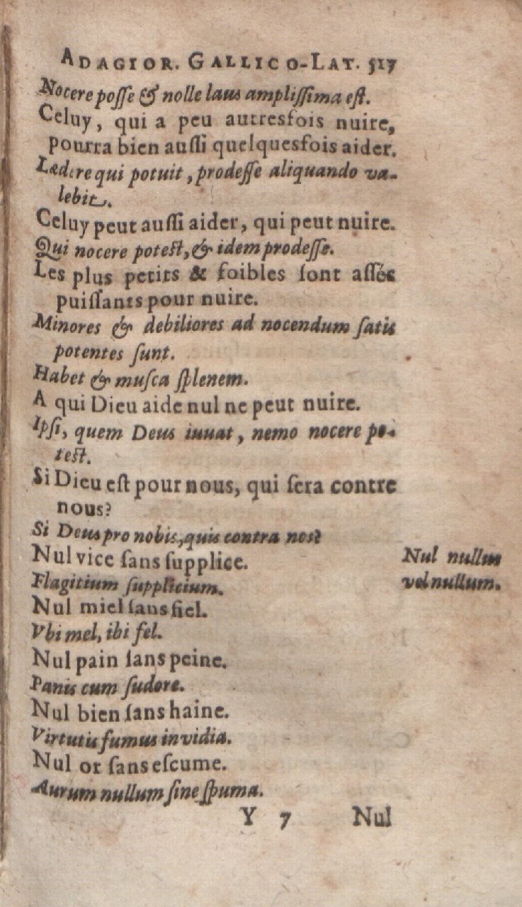 1612 - Dominicus Custos - Trésor des proverbes français - Bibliopol-Olomuc 1612 - Dominicus Custos - Trésor des proverbes français - Bibliopol-Olomuc
