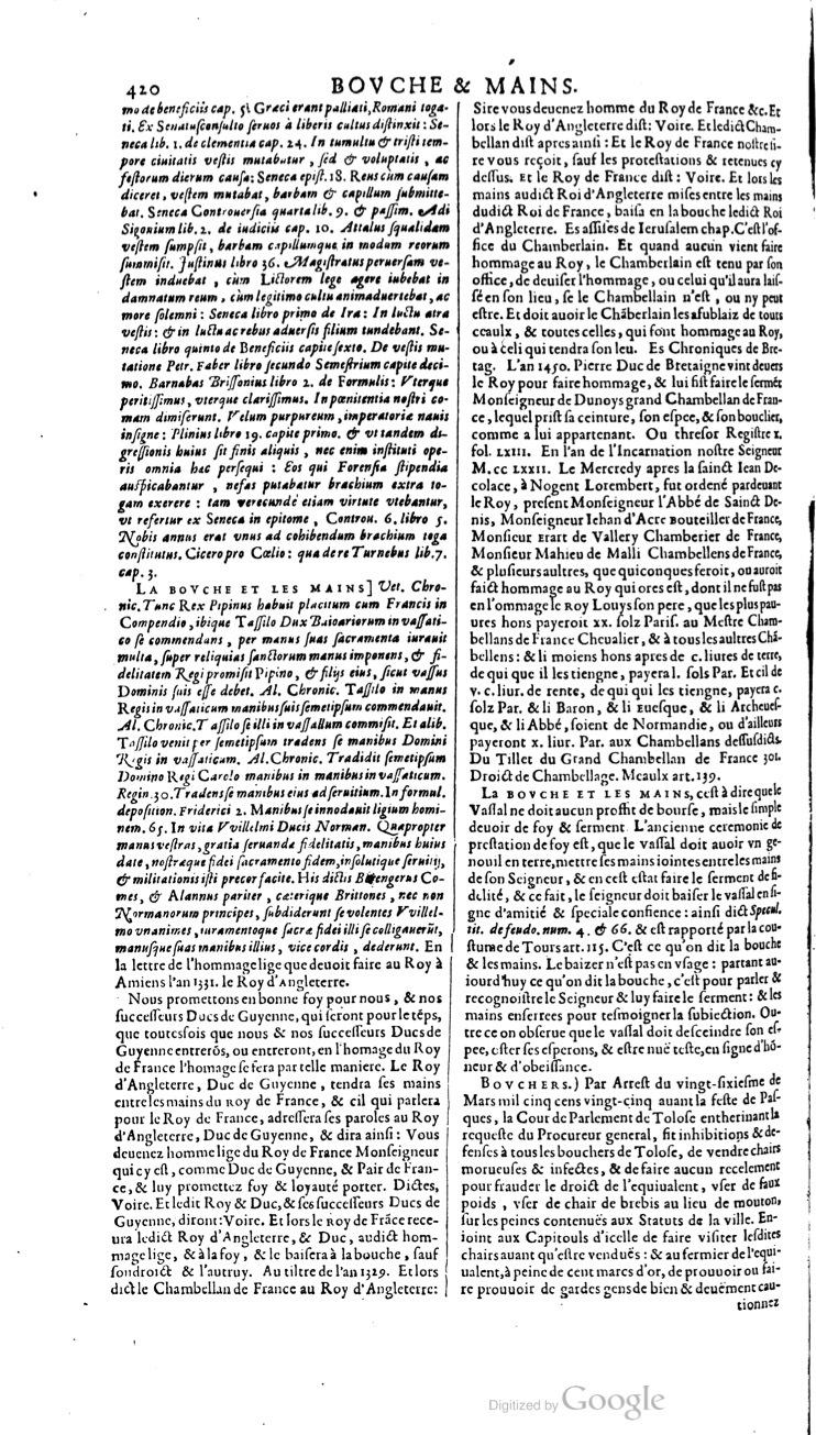 1629 - Veuve Nicolas Buon - Trésor du droit français (21754 T. 1) - BM Lyon