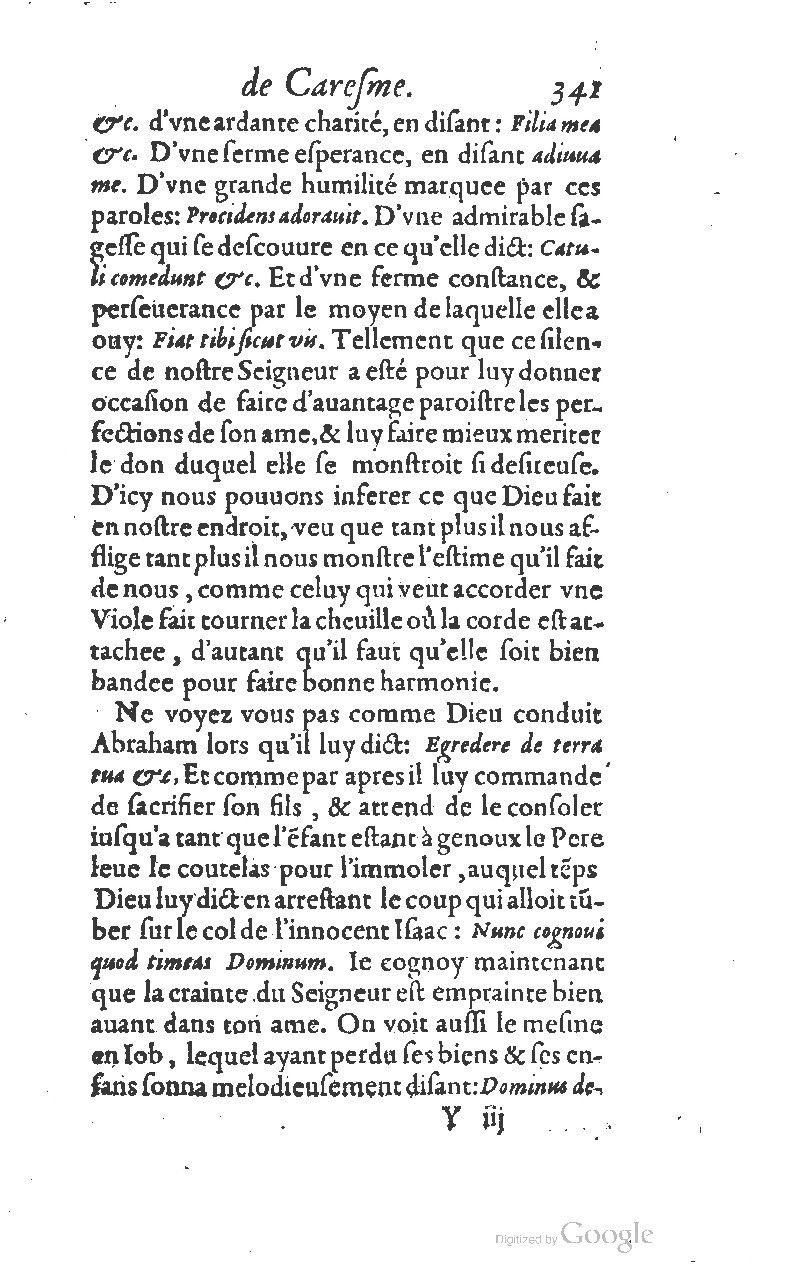 1607 - Nicolas Du Fossé - Trésor quadragésimal - T 01 - BM Lyon