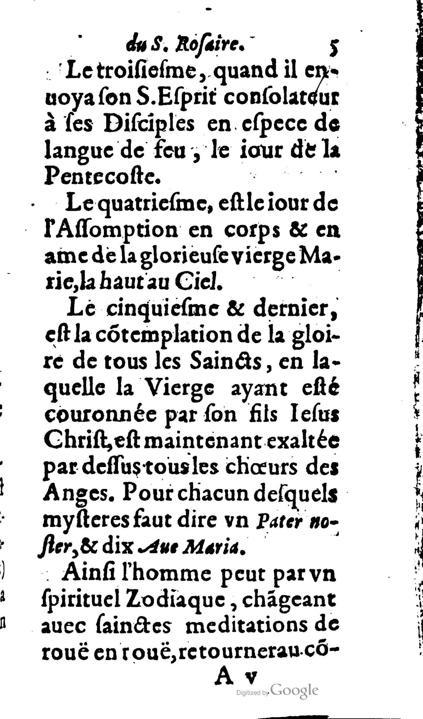 1604 - Jean Le Bouc - Trésor des indulgences du Saint Rosaire - BM Lyon 1604 - Jean Le Bouc - Trésor des indulgences du Saint Rosaire - BM Lyon