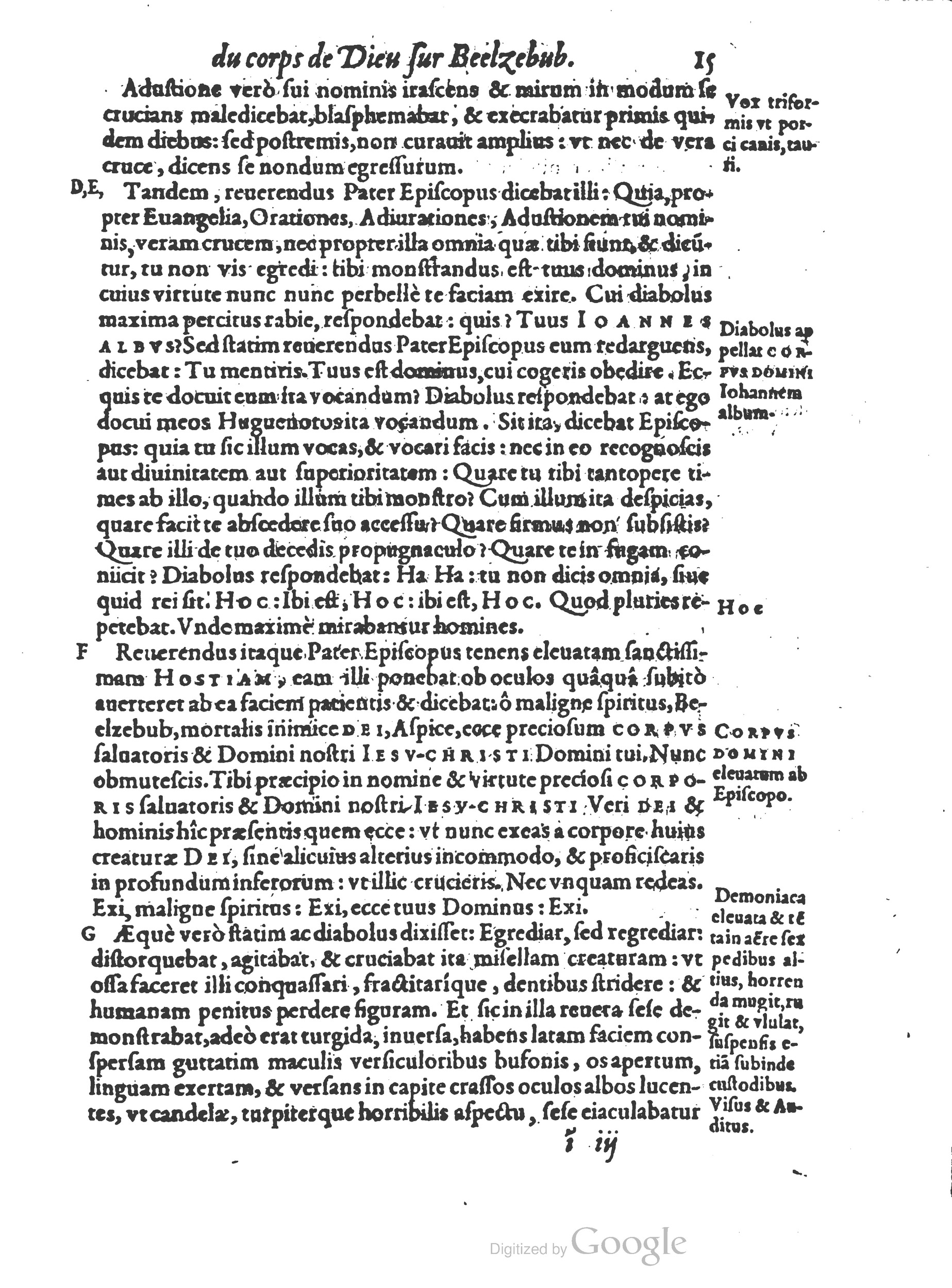 1578 - Nicolas Chesneau - Trésor et entière histoire de la triomphante victoire du corps de Dieu sur l’esprit malin - British Library 1578 - Nicolas Chesneau - Trésor et entière histoire de la triomphante victoire du corps de Dieu sur l’esprit malin - British Library