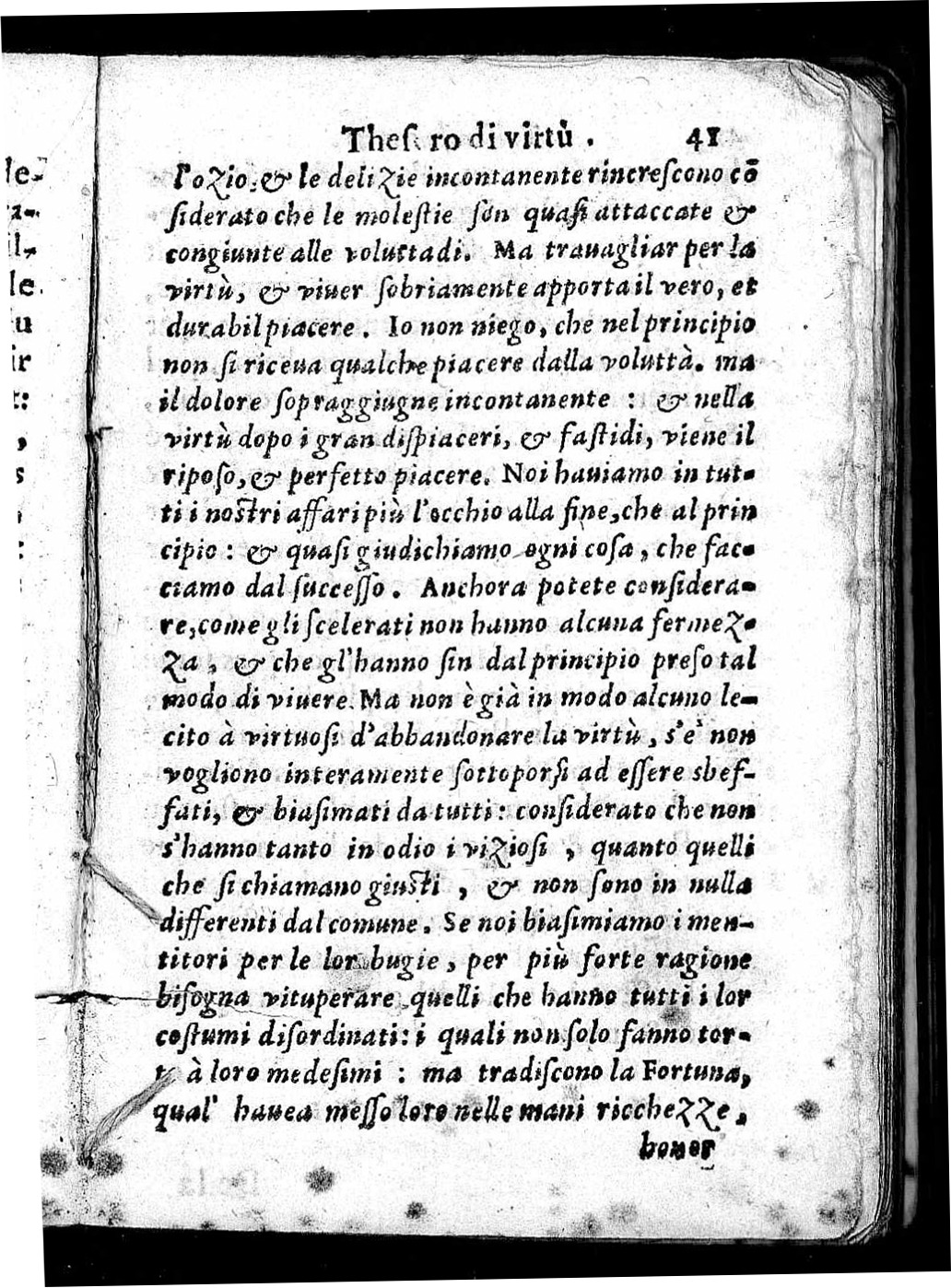 1592  - Giorgio Marescotti - Trésor de vertu - Arezzo