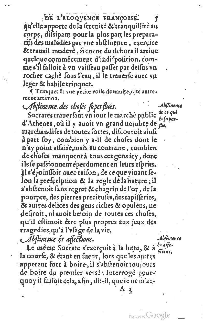 1610 - Louis Coste - Trésor de l’éloquence française (Seconde partie) - BM Lyon