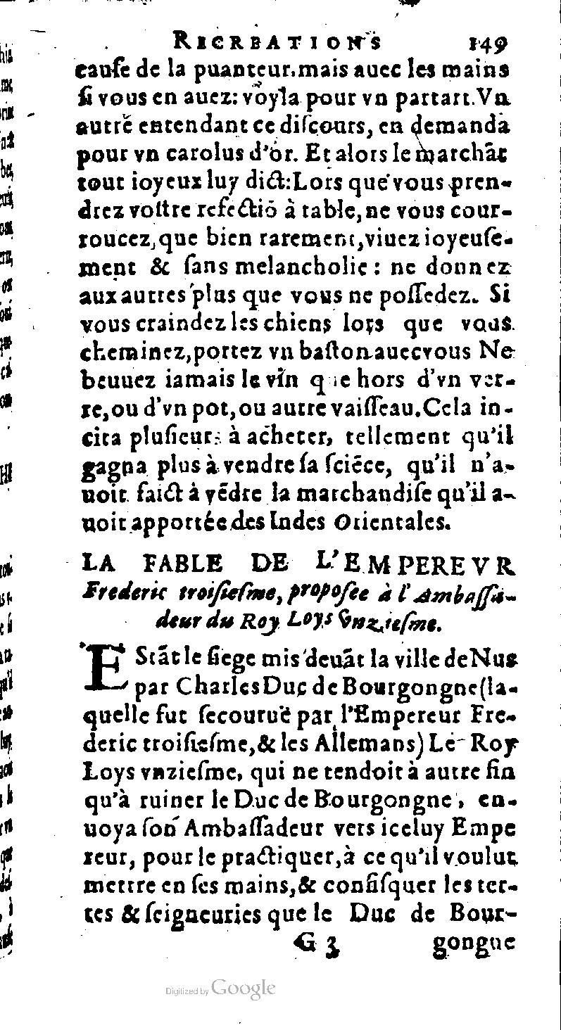 1616 - Balthazar Bellère - Trésor des récréations - NK ČR Prague 1616 - Balthazar Bellère - Trésor des récréations - NK ČR Prague