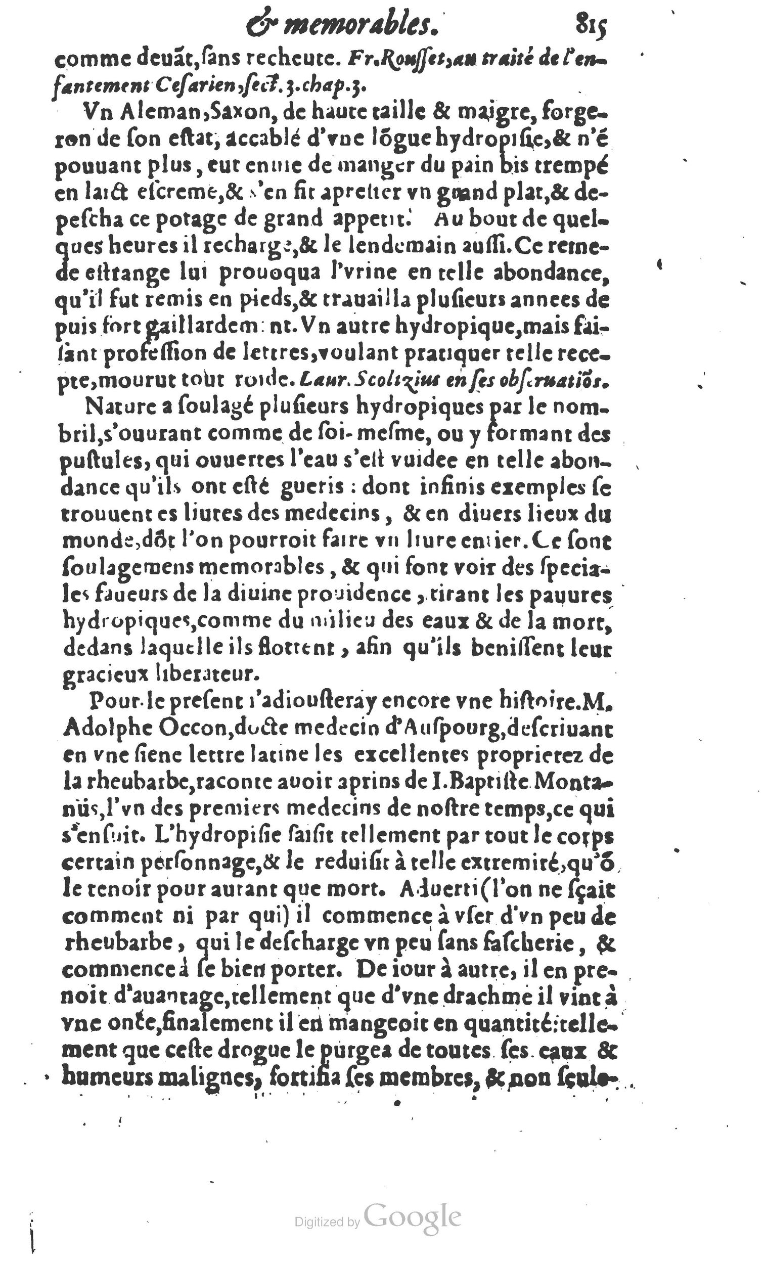 1610 - Paul Marceau - Trésor d’histoires admirables et mémorables - Princeton