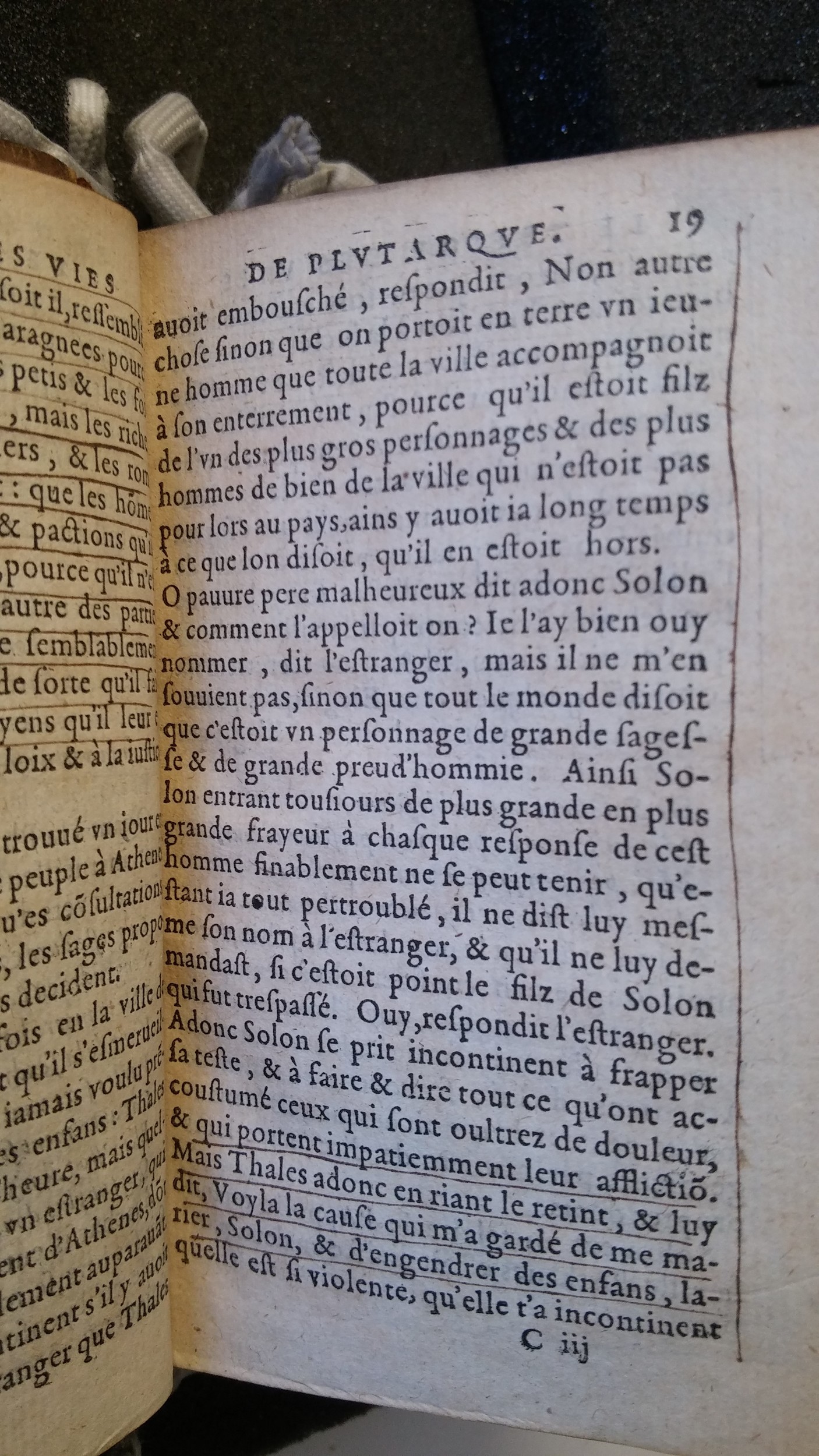 1577 - Claude Micard - Trésor des vies de Plutarque - Saint-Gallen