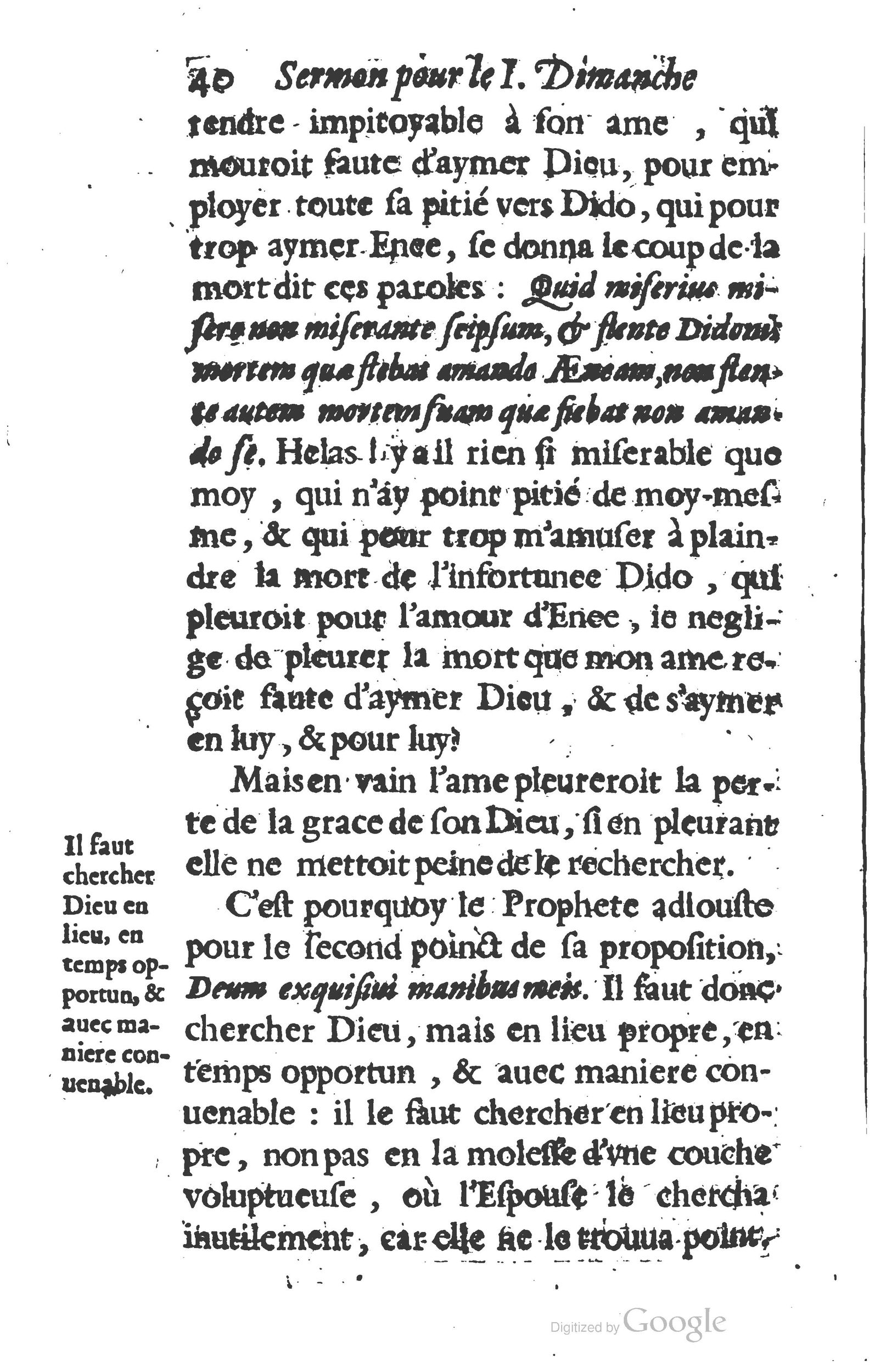 1629 - Manassés de Préaulx - Sermons ou Trésors de la piété chrétienne - BM Lyon