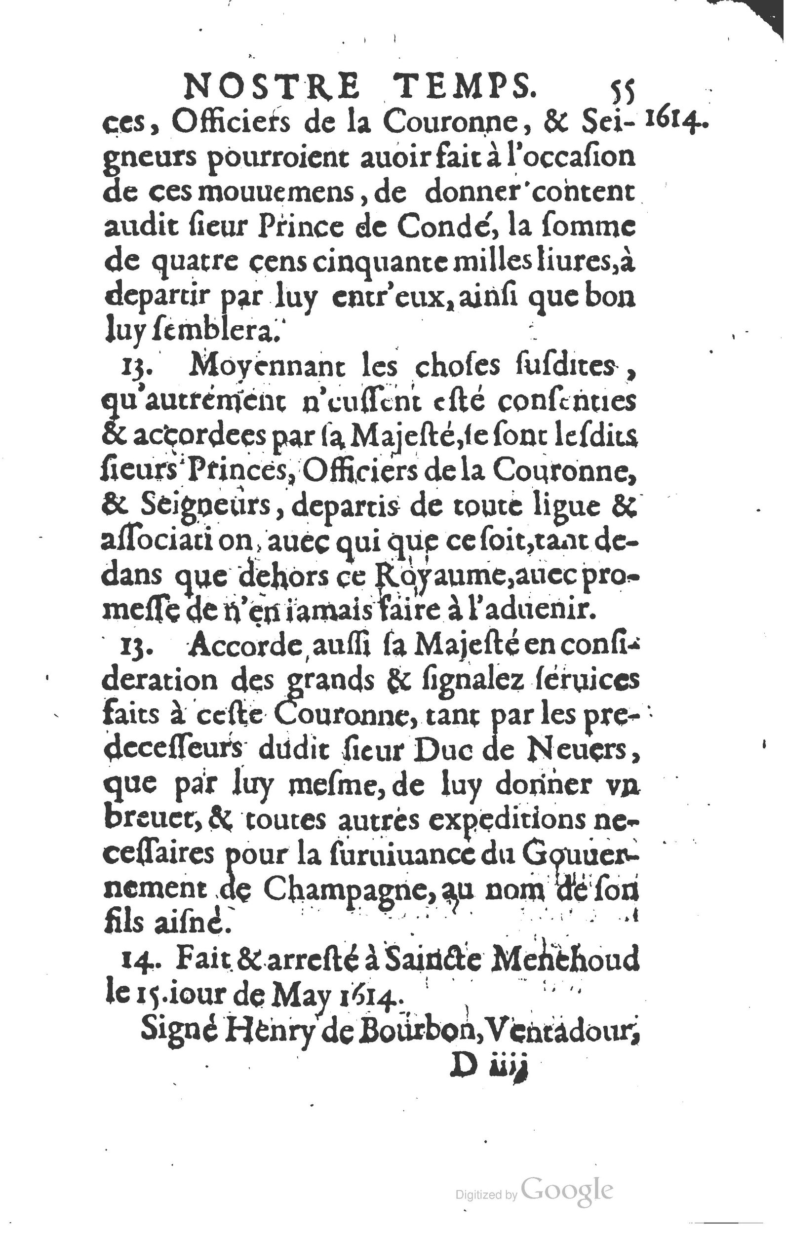 1624 - Joseph Bouillerot - Trésor de l’histoire générale de notre temps - BM Lyon 1624 - Joseph Bouillerot - Trésor de l’histoire générale de notre temps - BM Lyon