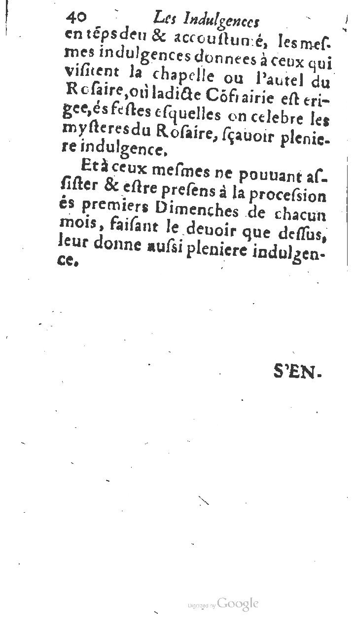 1615 - Jean Bogart - Trésor des indulgences du saint Rosaire - UGent