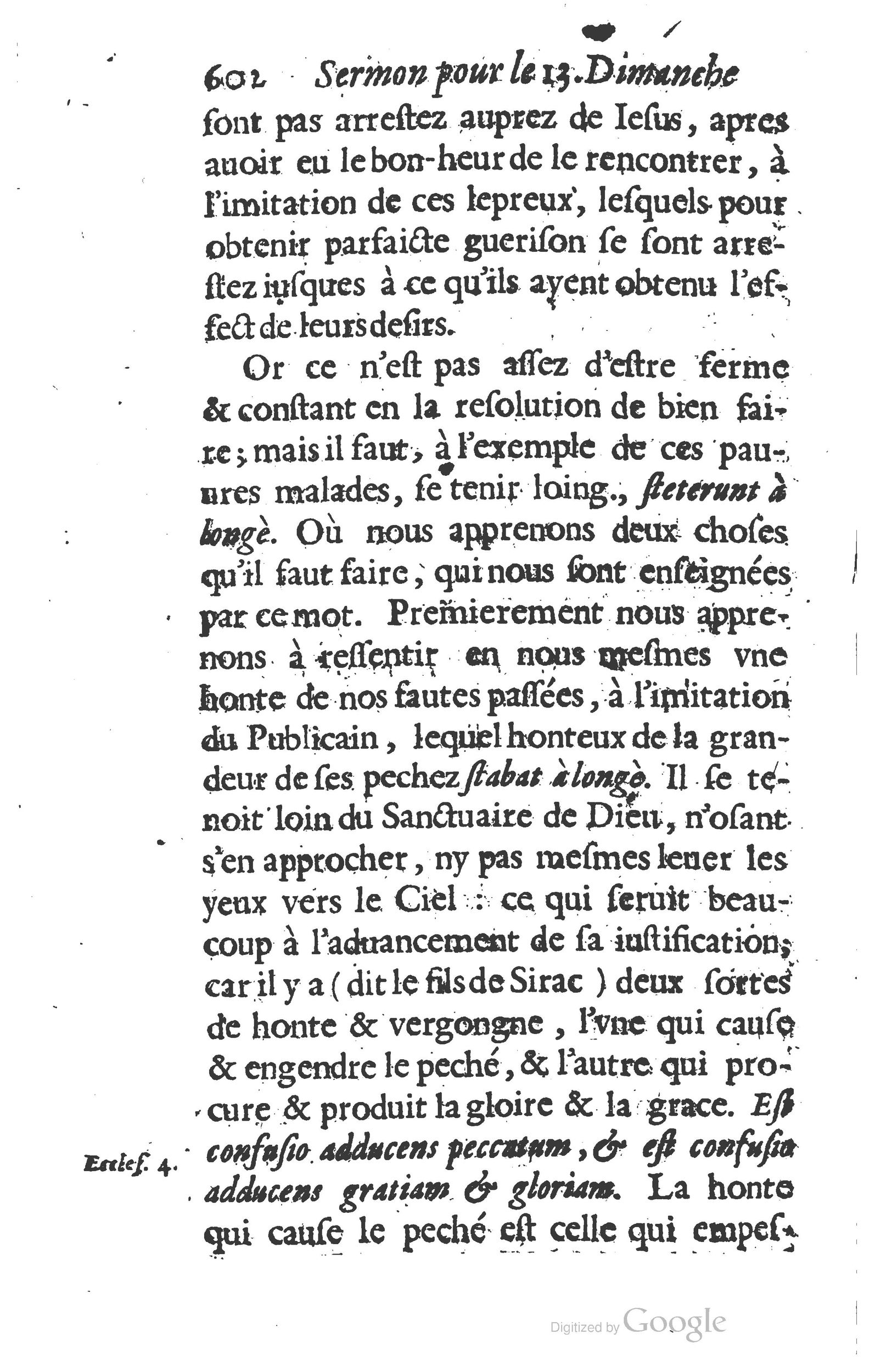 1629 - Manassés de Préaulx - Sermons ou Trésors de la piété chrétienne - BM Lyon
