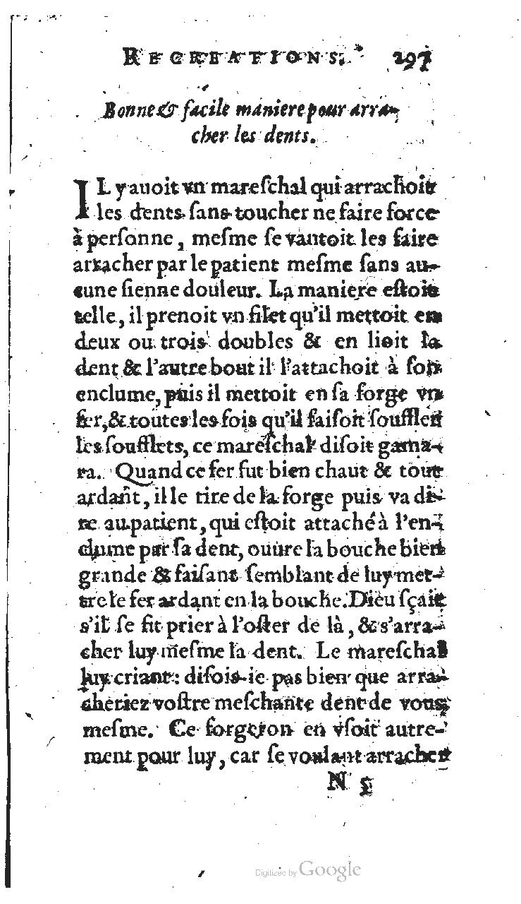 1627 - Jean Delamare - Trésor des récréations - BSB Munich