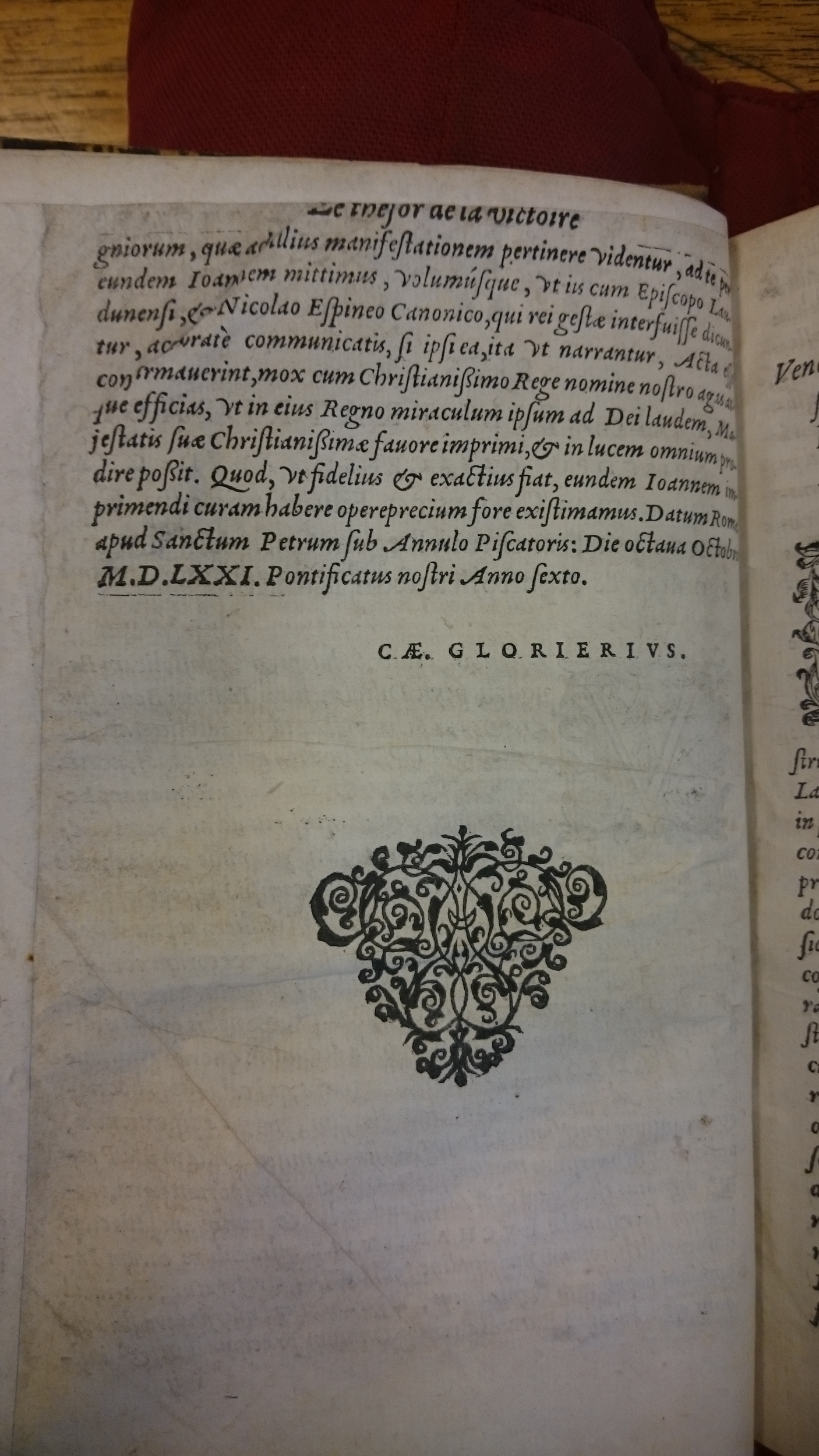1578 - Nicolas Chesneau - Trésor et entière histoire de la triomphante victoire du corps de Dieu sur l’esprit malin - BM Lyon 1578 - Nicolas Chesneau - Trésor et entière histoire de la triomphante victoire du corps de Dieu sur l’esprit malin - BM Lyon