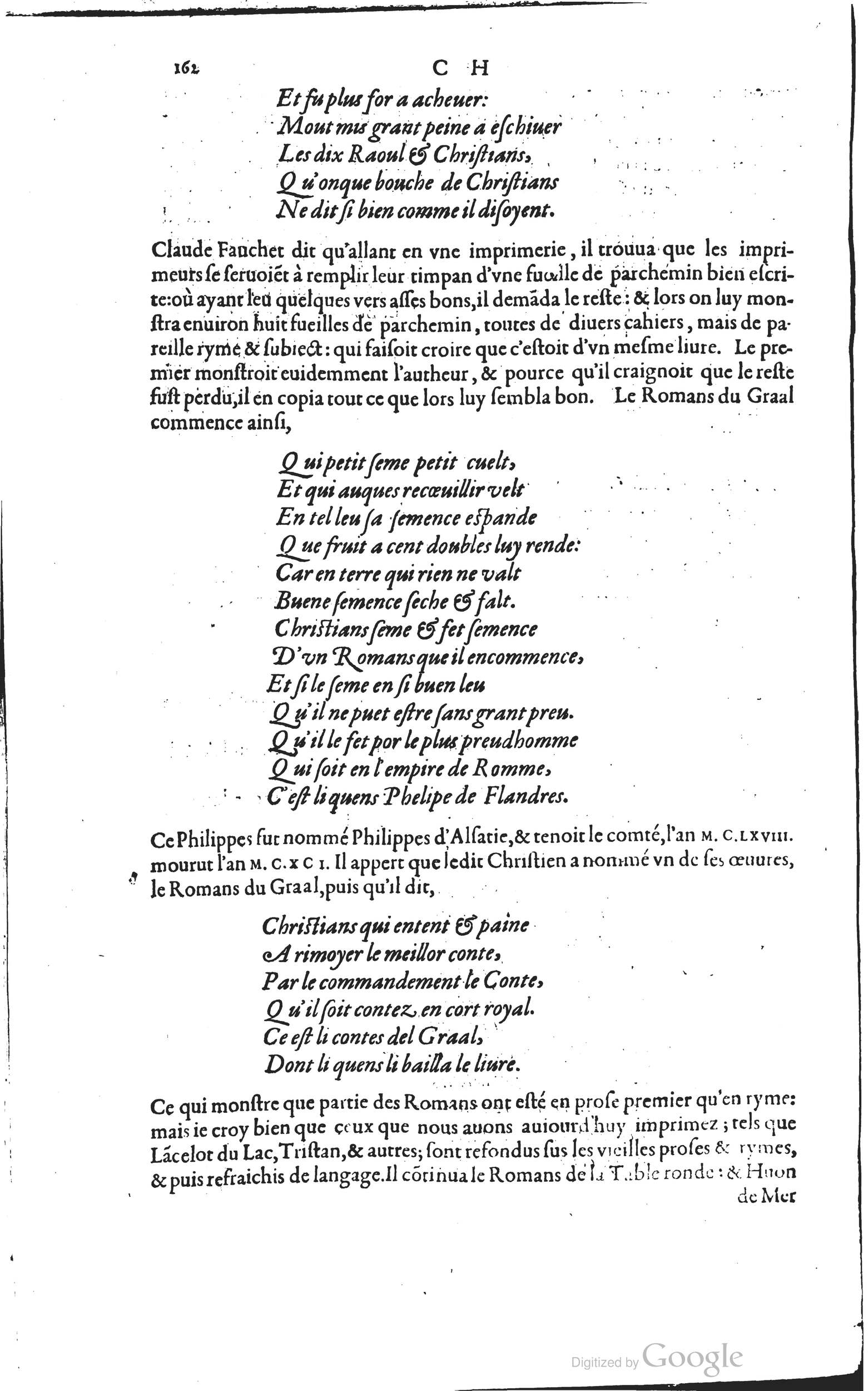 1585 - Barthélemy Honorat - Bibliothèques françaises - BSB Munich