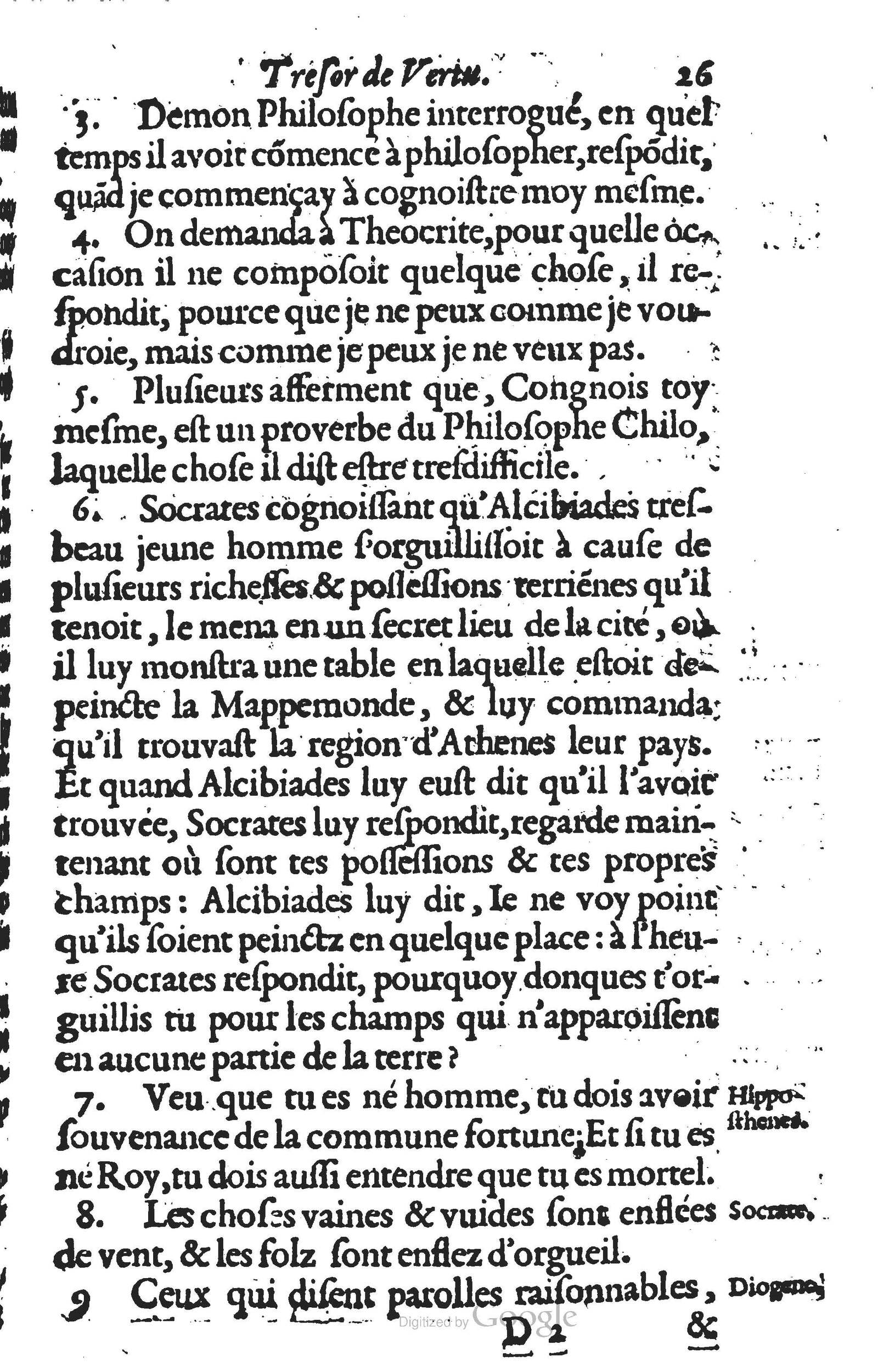 1594 - Cornelis Claesz - Trésor de vertu - BU Leiden