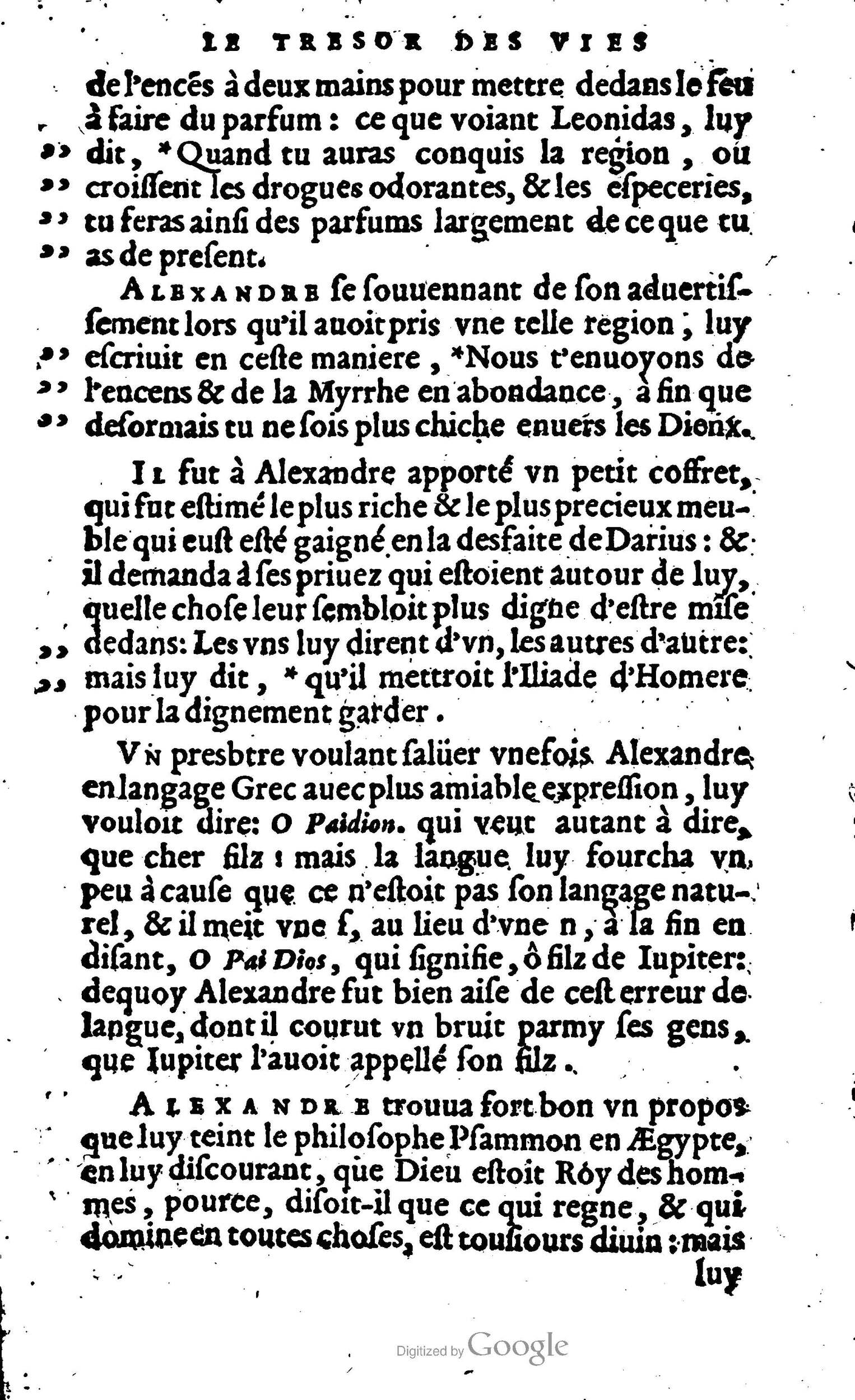 1568 - Willem Silvius - Trésor des vies de Plutarque - Anvers Plantin-Moretus