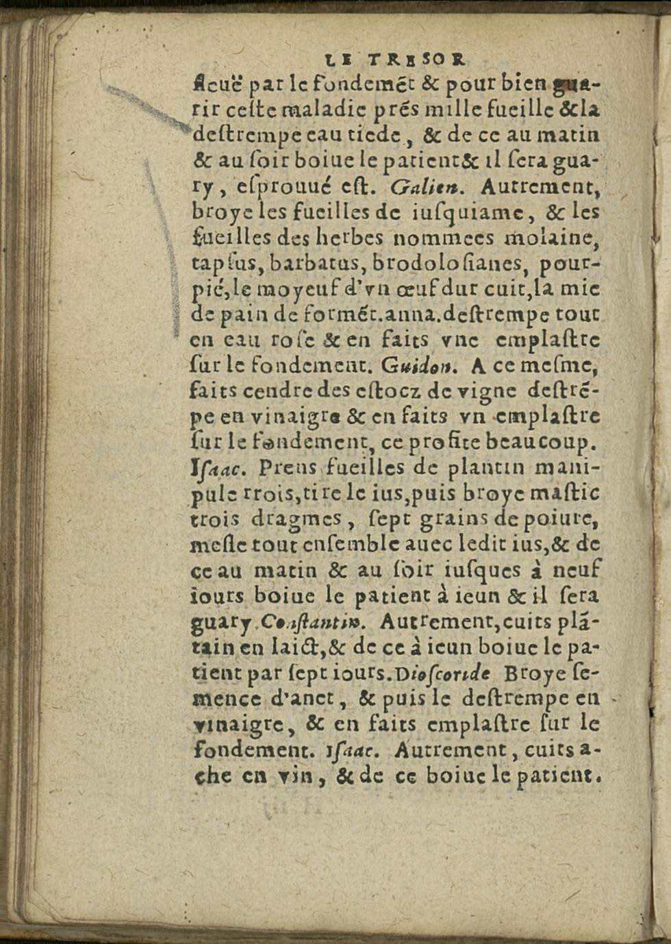 1581 - Jean Bailleur - Trésor des pauvres - Le Havre